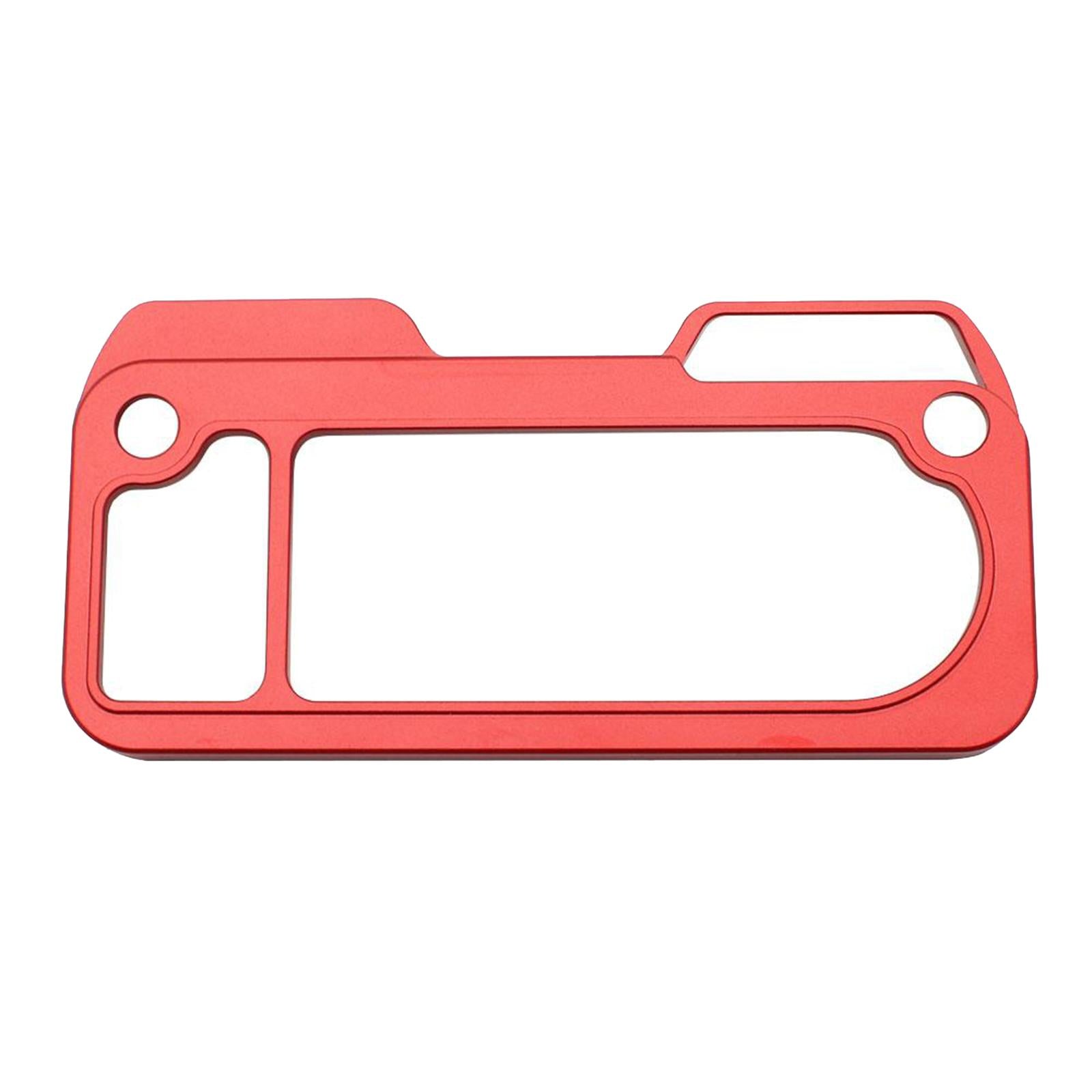 Motorcycle Durable Speedometer Cover CNC Aluminum Guard Case for HONDA Red