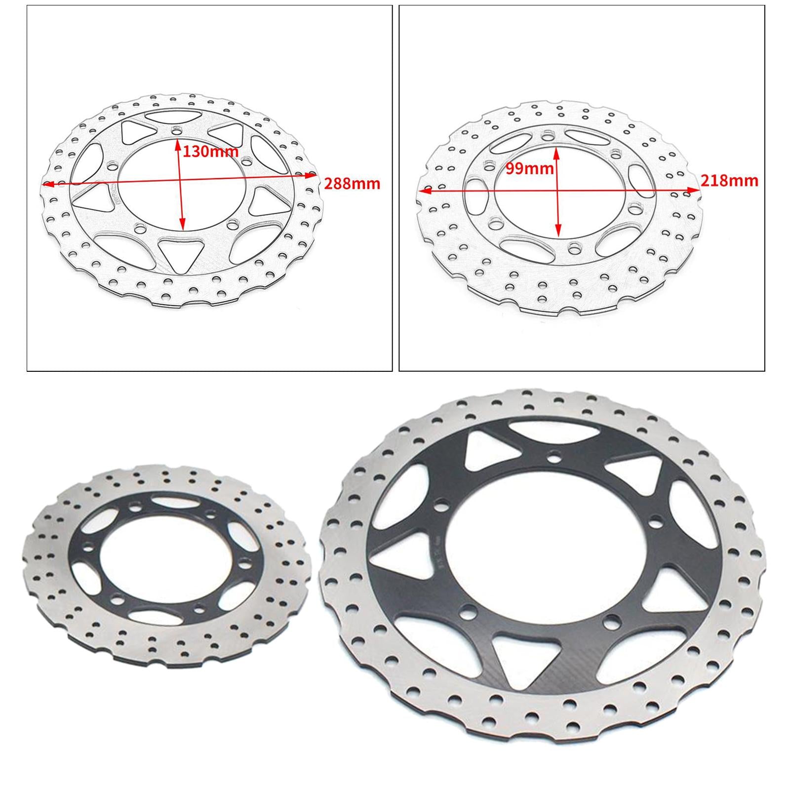 Wheel Brake Disc Rotor For Kawasaki 250cc Z 250 SL ABS 2013-up front