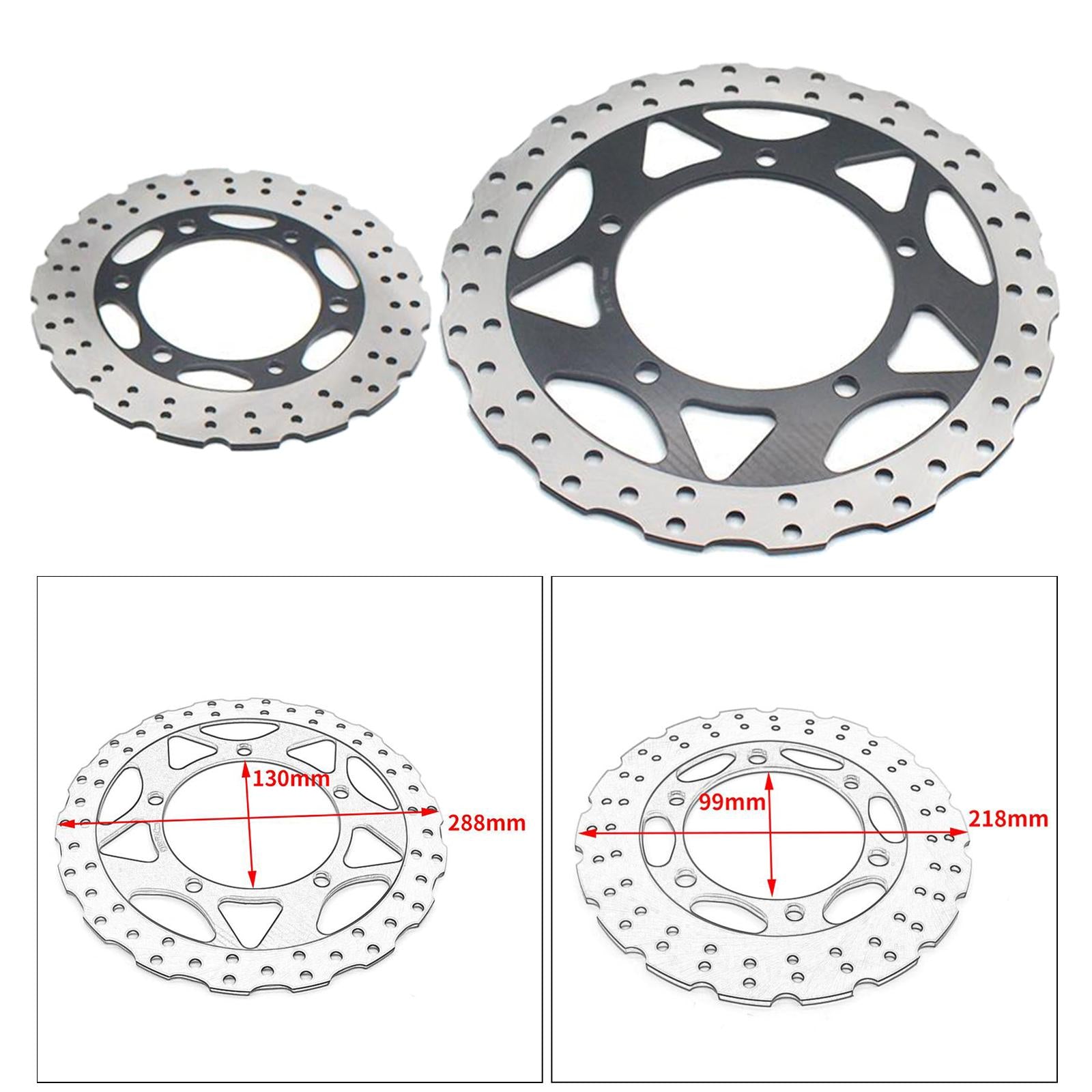 Wheel Brake Disc Rotor For Kawasaki 250cc Z 250 SL ABS 2013-up front