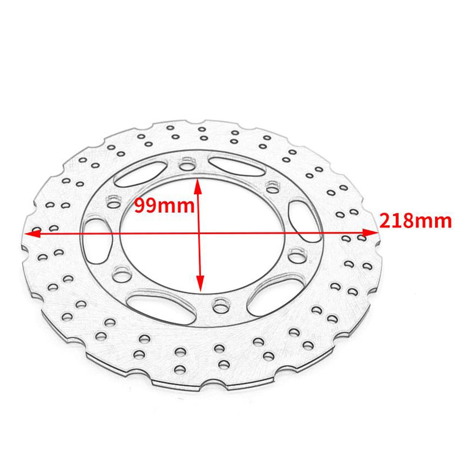 Wheel Brake Disc Rotor For Kawasaki 250cc Z 250 SL ABS 2013-up rear