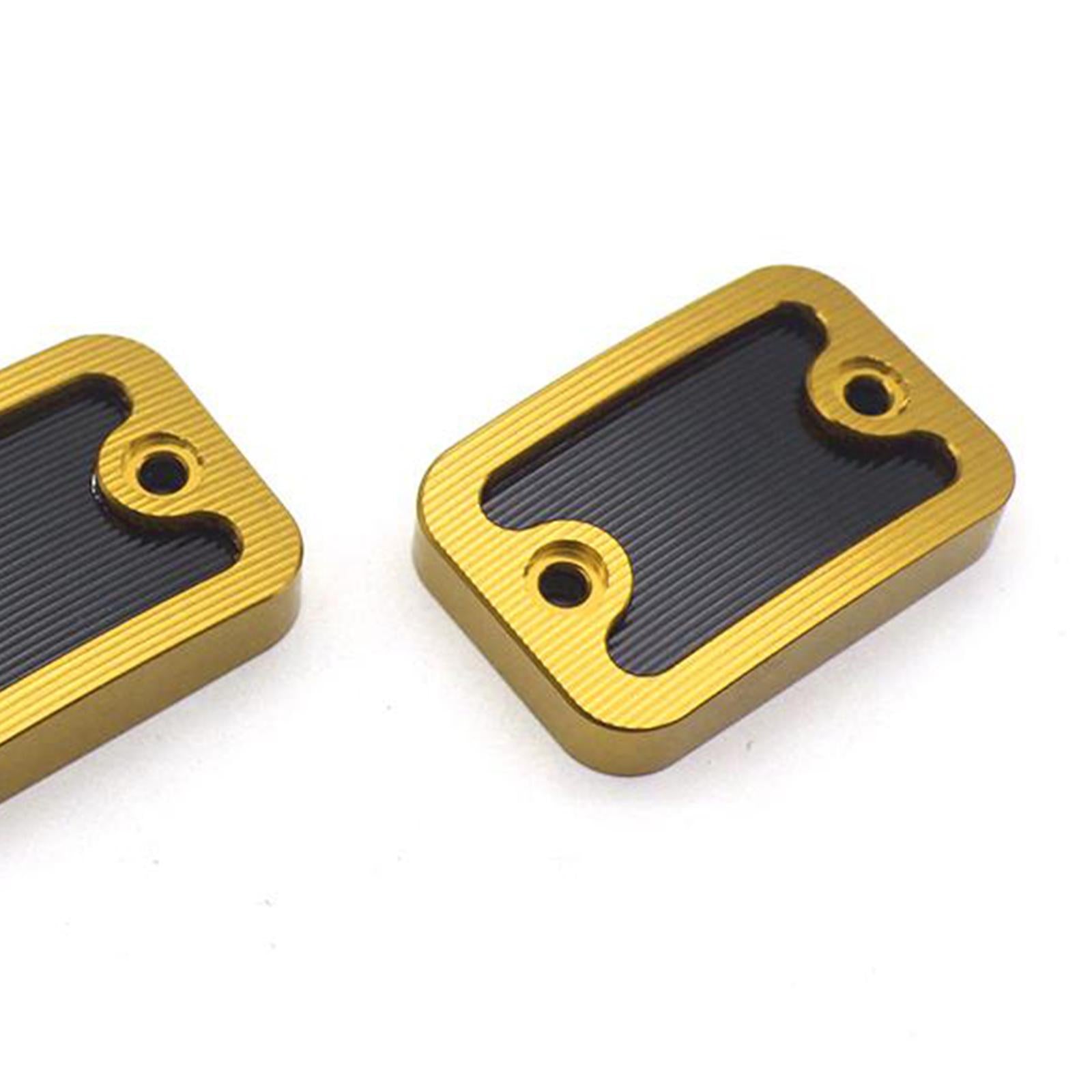 Motorcycle Rear Brake Pump Cover Cap Protector for Yamaha NMAX155 Golden