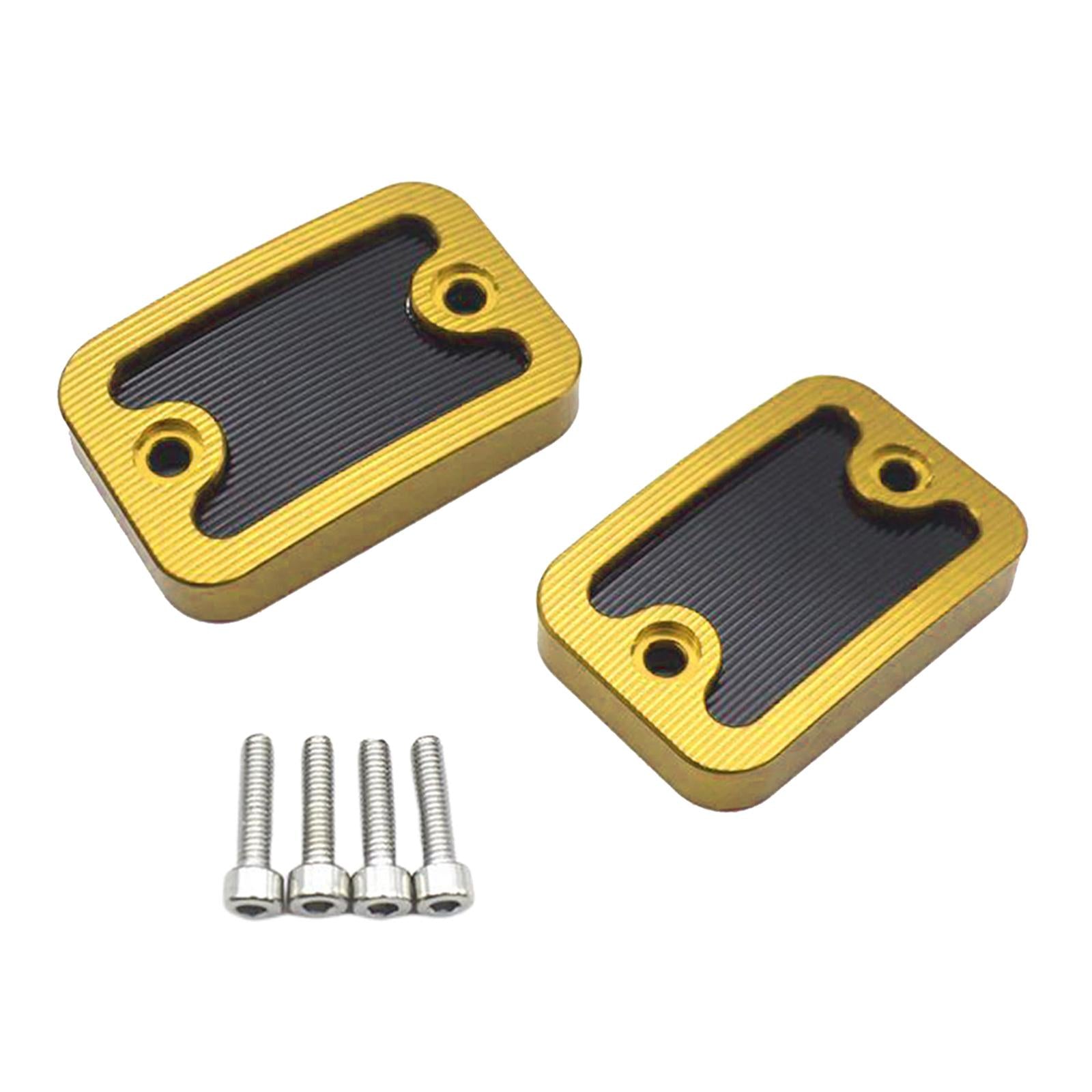 Motorcycle Rear Brake Pump Cover Cap Protector for Yamaha NMAX155 Golden