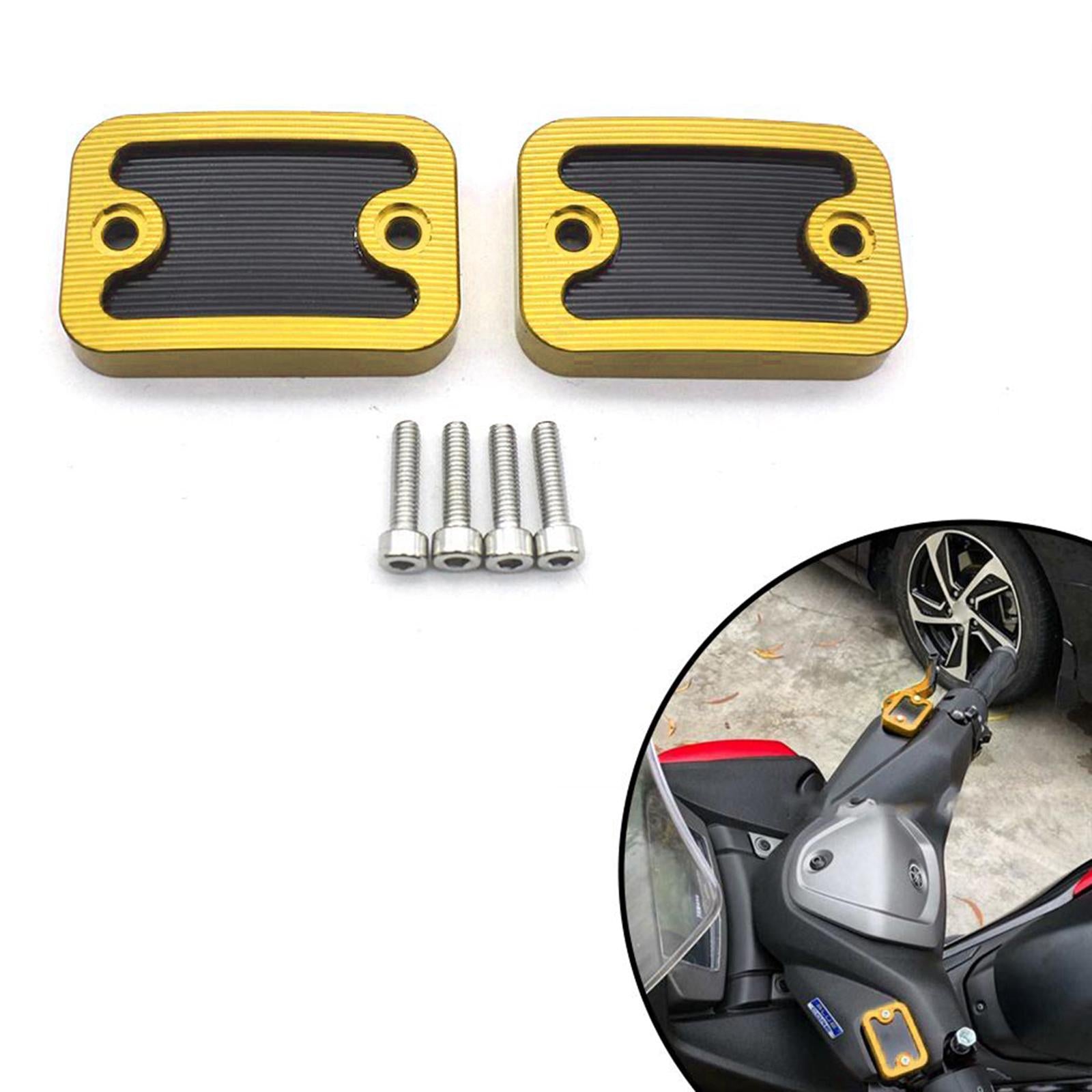 Motorcycle Rear Brake Pump Cover Cap Protector for Yamaha NMAX155 Golden