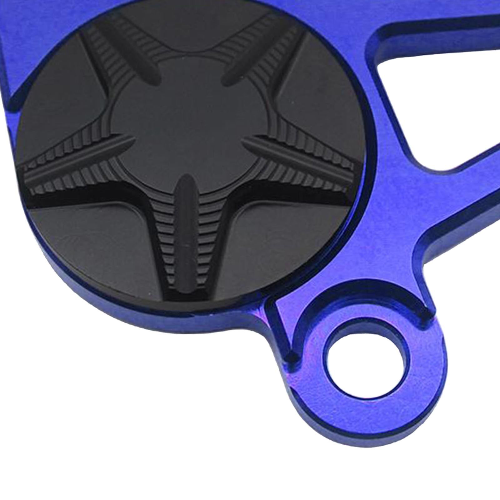 Motorcycle Rear Brake Pump Cover Cap Protector for Yamaha NMAX155 Blue