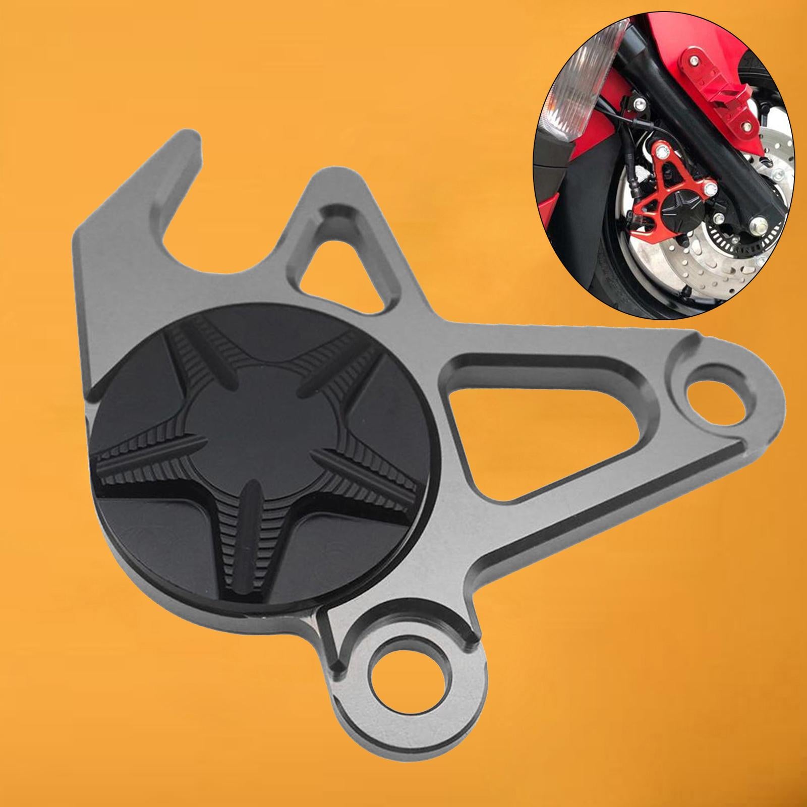 Motorcycle Rear Brake Pump Cover Cap Protector for Yamaha NMAX155 Grey