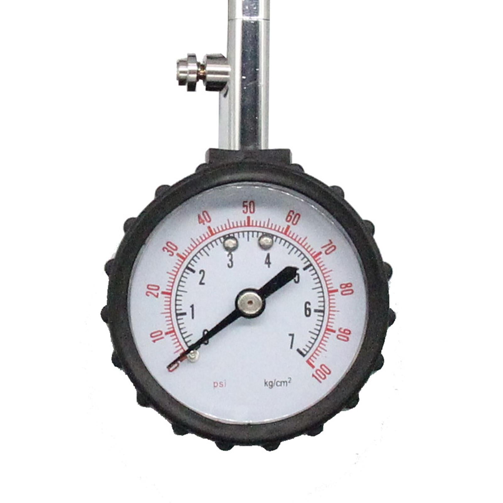 Precision 0-100PSI Car Mechanical Tire Tyre Pressure Gauge Dial Meter 55mm