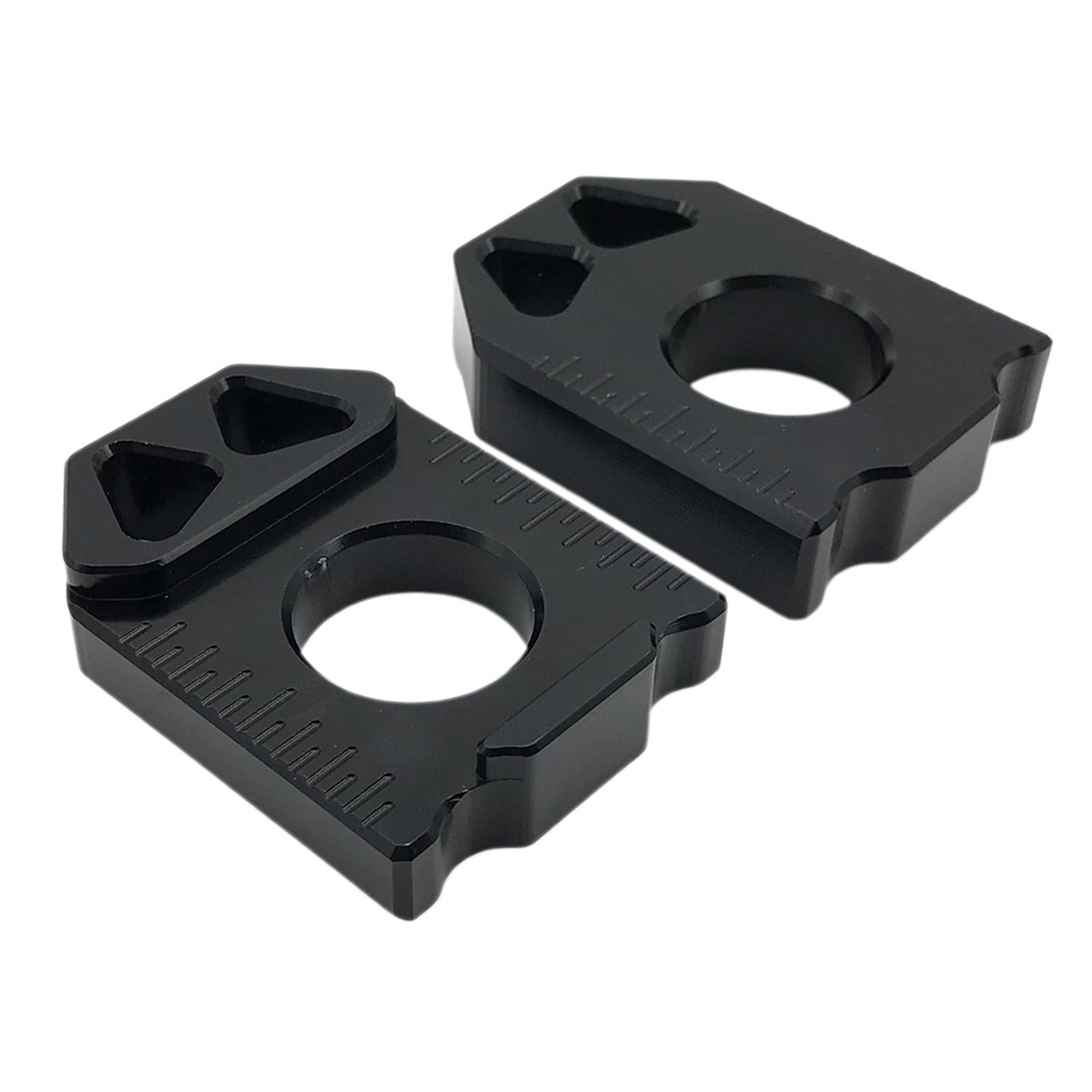 CNC Aluminum Rear Axle Chain Adjuster Suitable for SUZUKI DRZ400SM 2004-2015 black