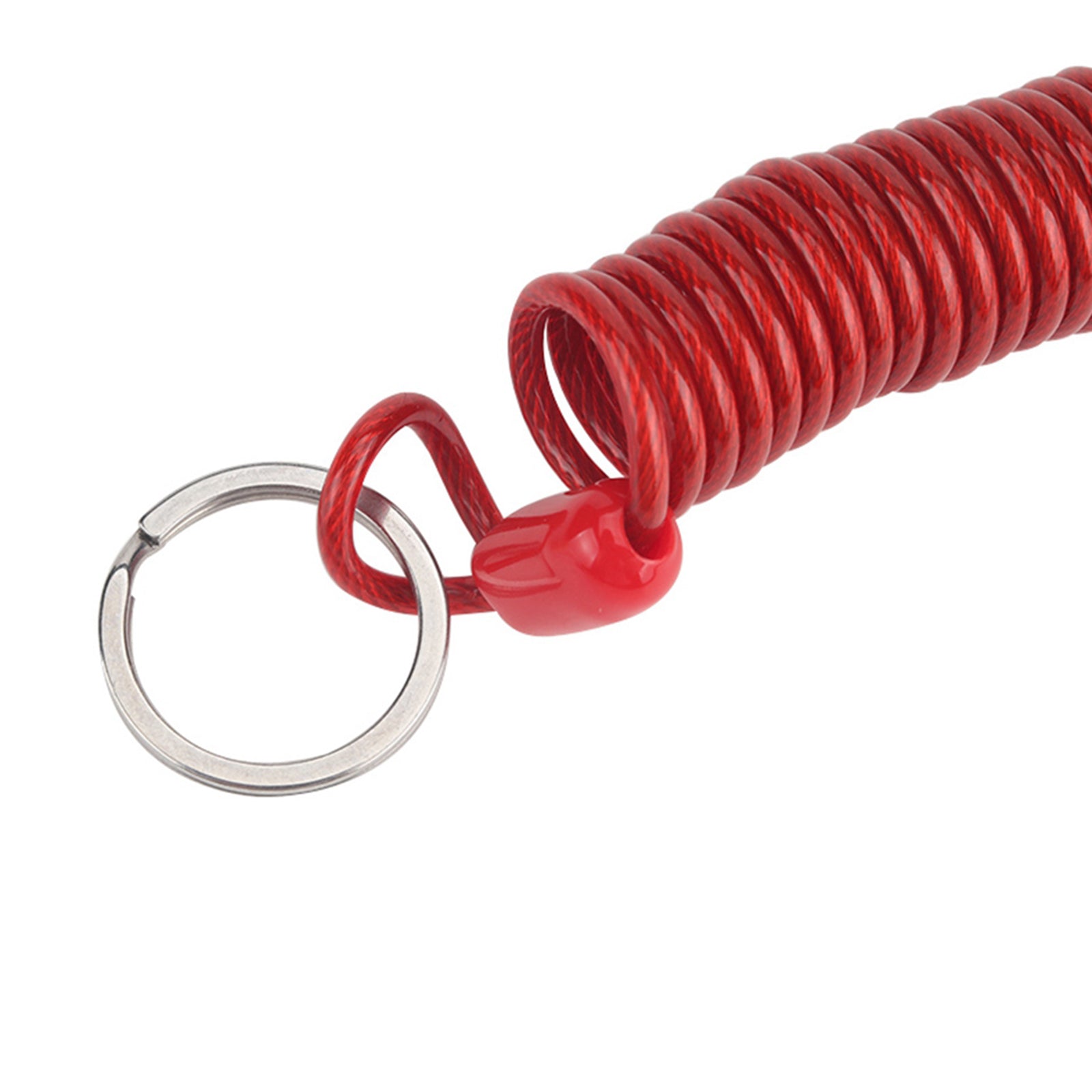 Breakaway Cable 4.9 Foot Safety Rope Retractable Cable  red