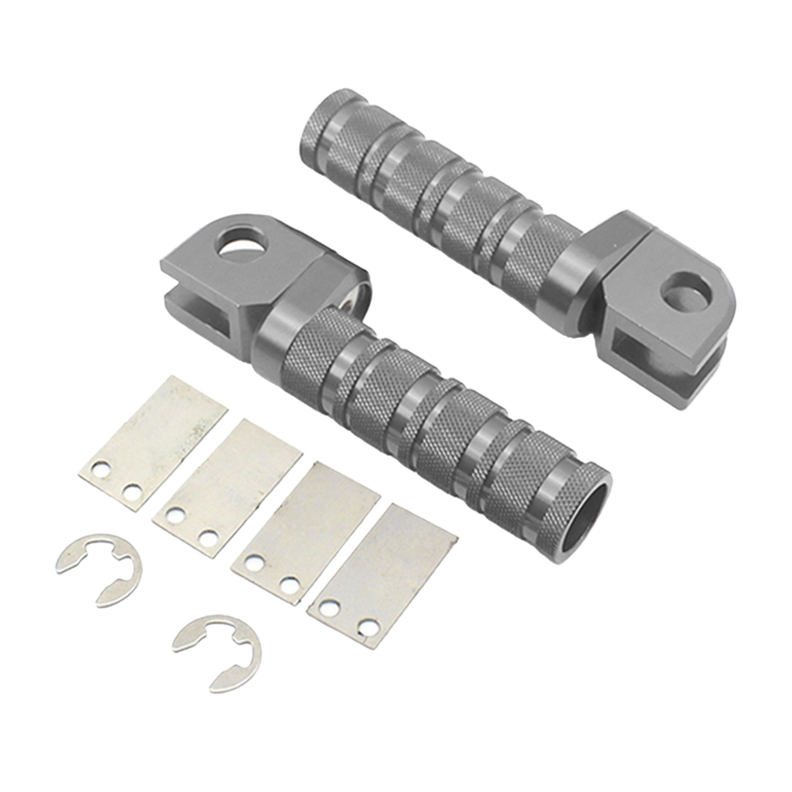 CNC Front Foot Pegs Pads Footrests for Kawasaki Z800 Z650 Z900 Z1000 Z750R Titanium