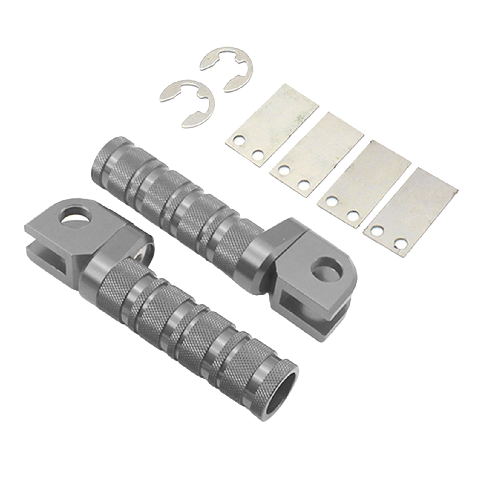 CNC Front Foot Pegs Pads Footrests for Kawasaki Z800 Z650 Z900 Z1000 Z750R Titanium