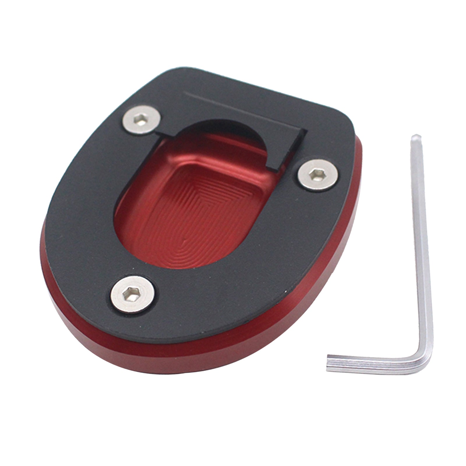 Aluminum Side Stand Enlarger for Vespa G TS 250 300 2013-2019  red