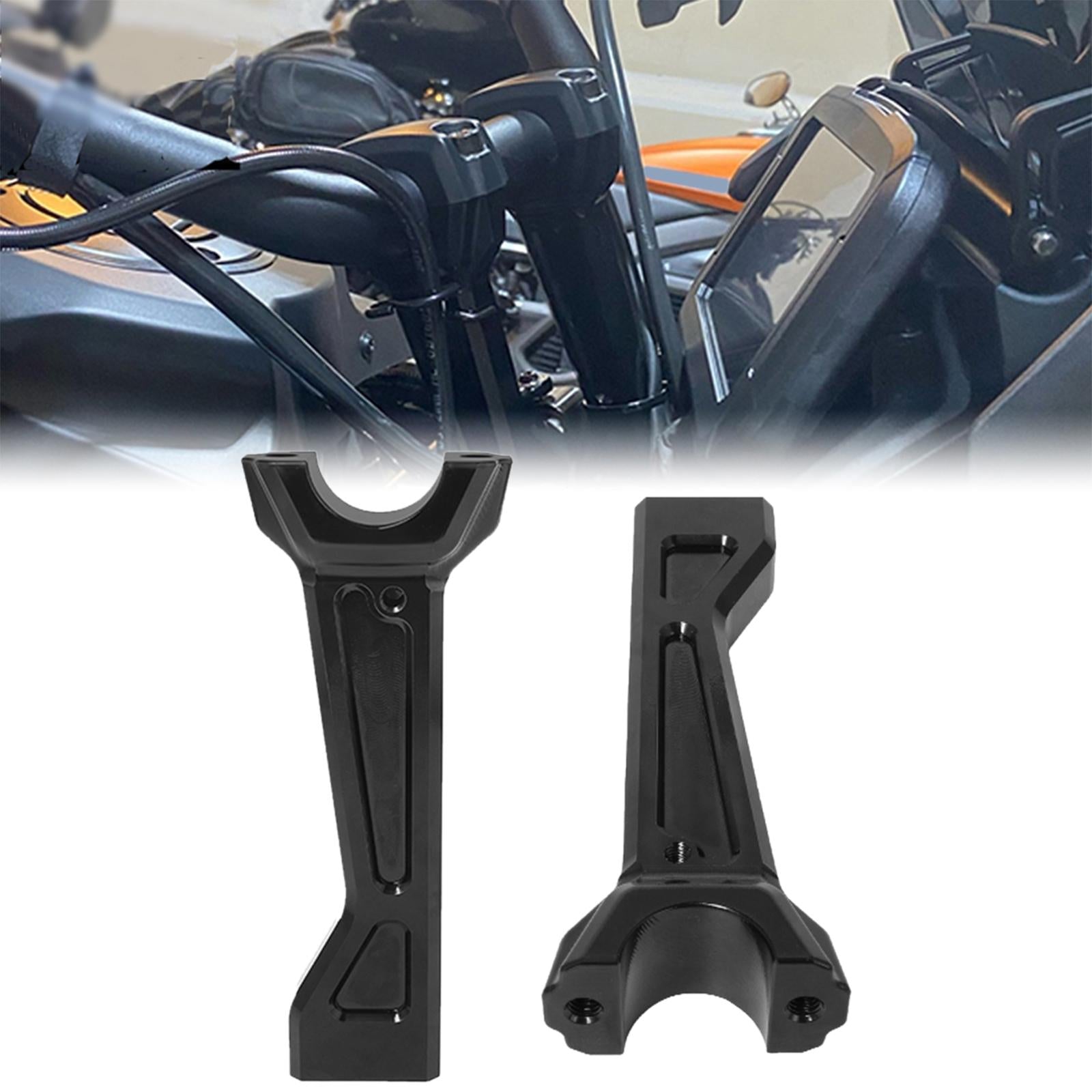 1 Pair Motorcycle Bar Tall Risers for Harley Pan 1250/1250S Moto Supplies