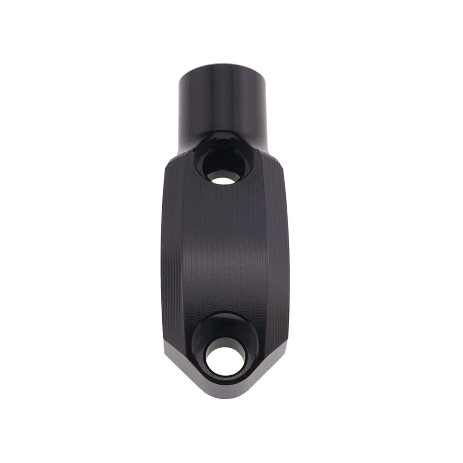1 Pair Motorcycle Master Cylinder Mirror Clamp for 22mm Handlebar Black