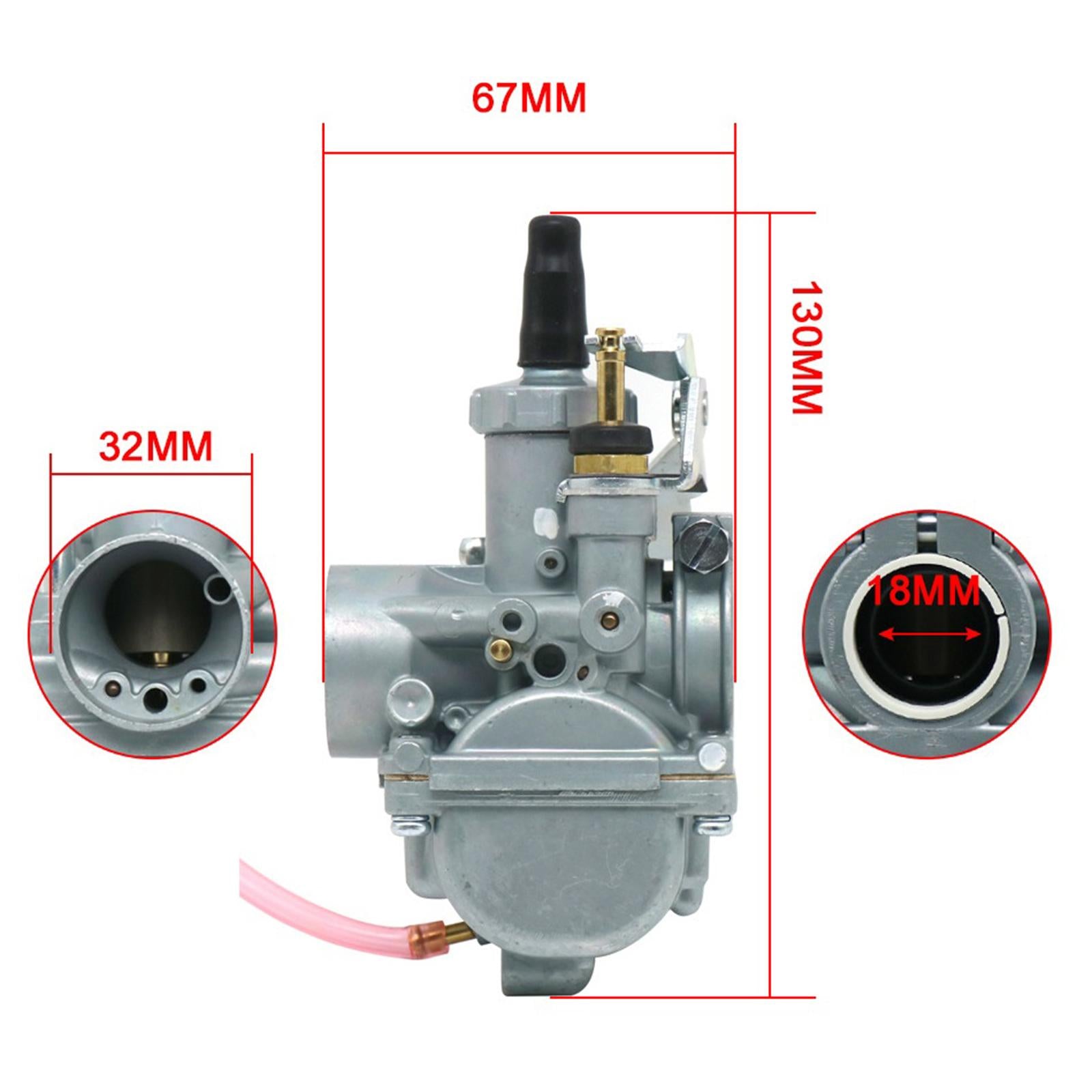 18mm Alloy Carburetor Vm18-144 1002-0046 Clamp On Fit for Mikuni Vm Series