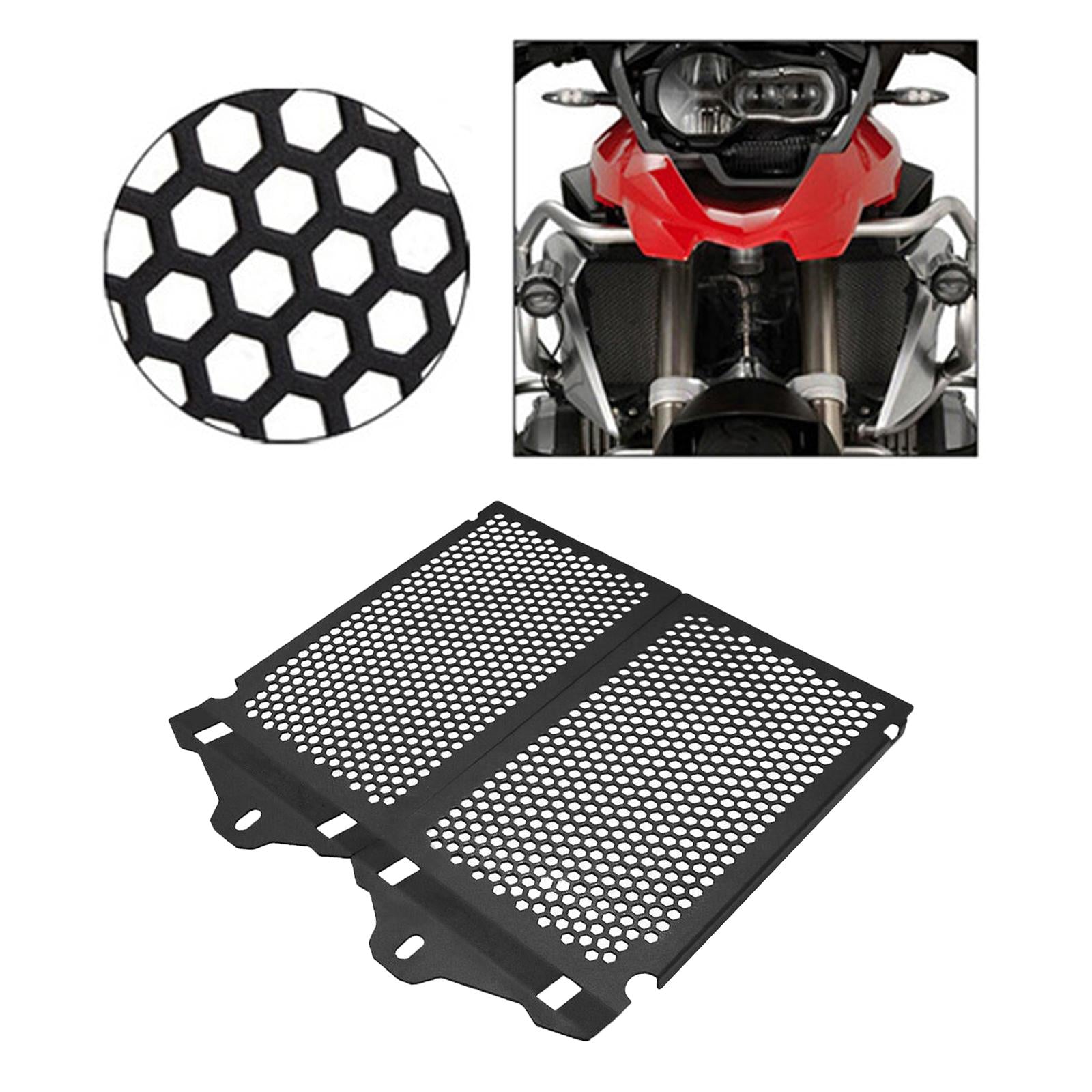 1 Pair Motorcycle Radiator Grille Guard Covers for BMW R1200GS 2013-2018