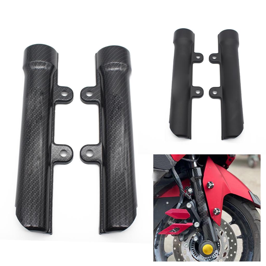 1 Pair Front Shock Cover Shell Covers for Nmax155 150 125 2015-2021 Black