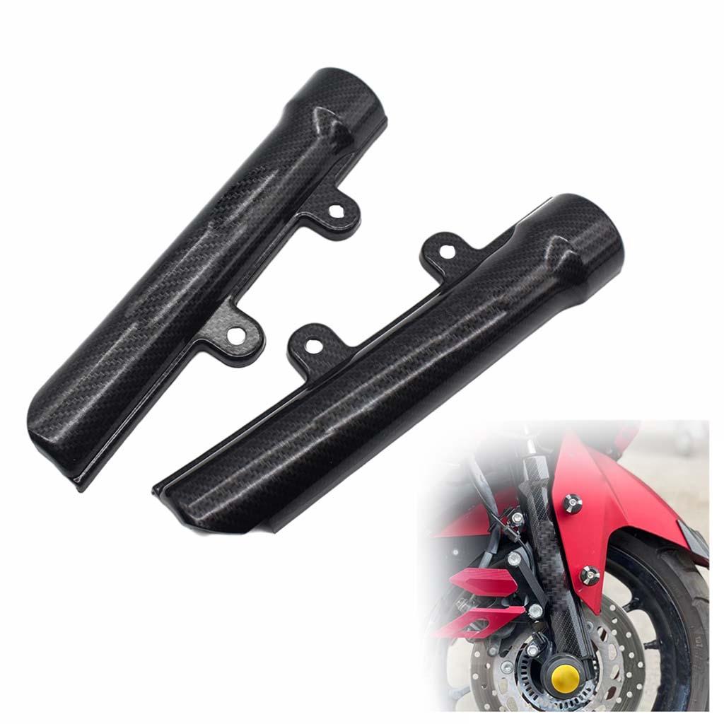 1 Pair Front Shock Cover Shell Covers for Nmax155 150 125 2015-2021 Carbon