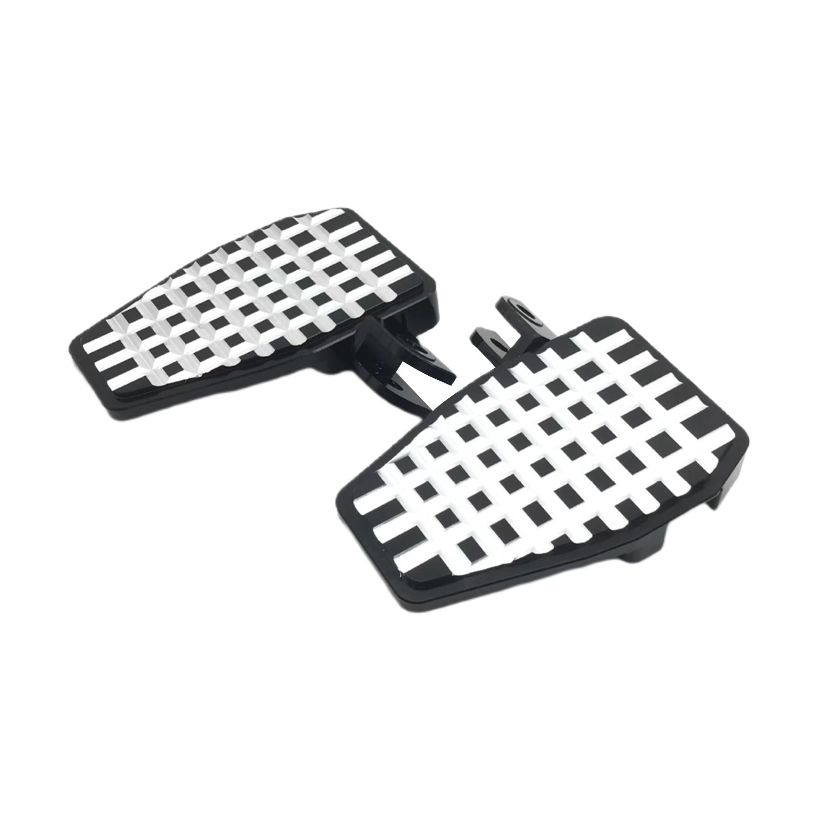 1 Pair Motorcycle Foot Pedals Aluminum Alloy Fit for Honda 2021 Replacement