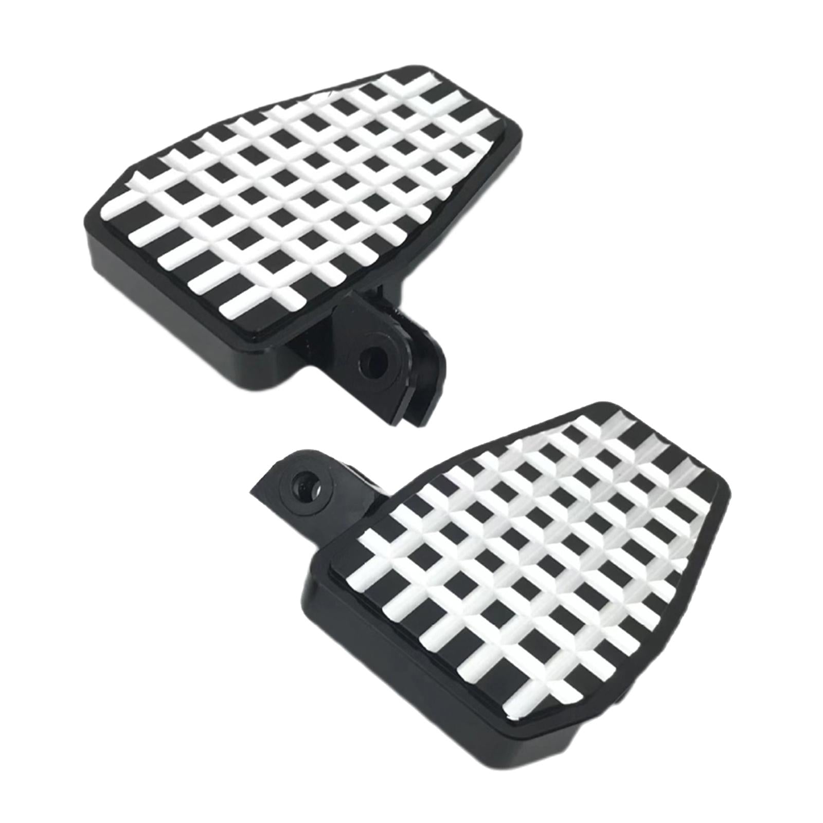 1 Pair Motorcycle Foot Pedals Aluminum Alloy Fit for Honda 2021 Replacement