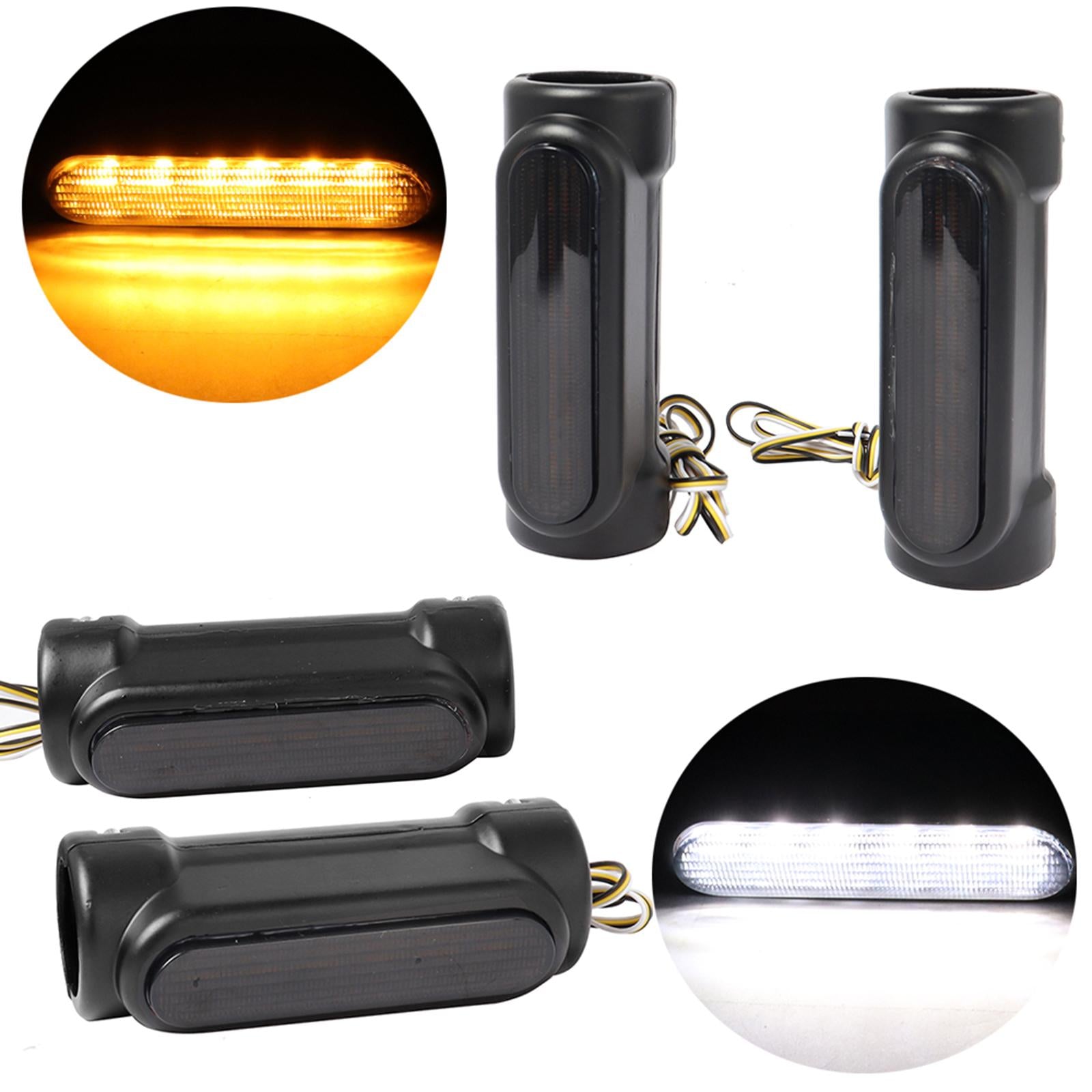 1 Pair 1.25'' Motorcycle Highway Bar Lights Bright for Harley Touring Bikes