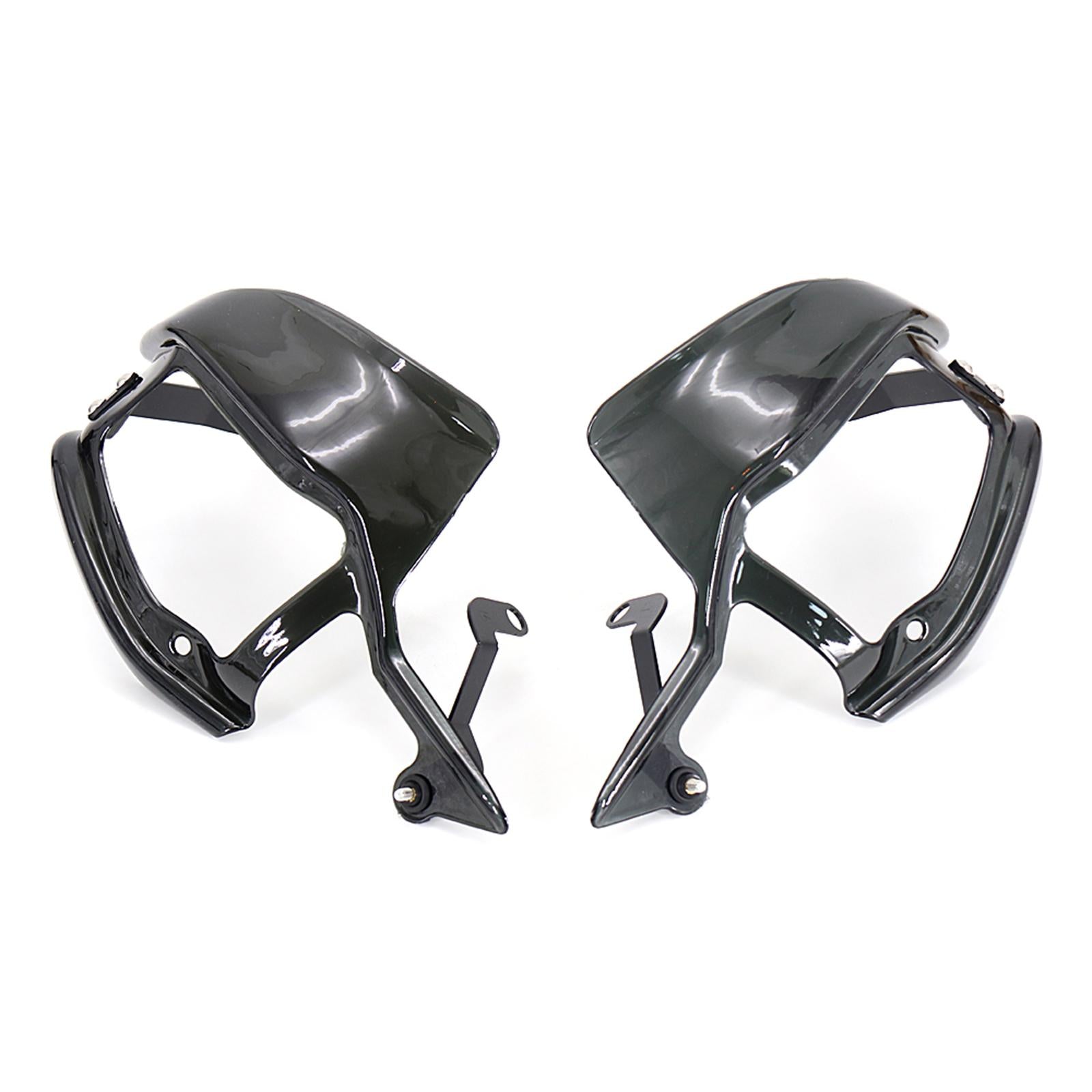 1 Pair Motorcycle Handguards Windscreen Fit for Honda X-Adv 750 17-20 Black