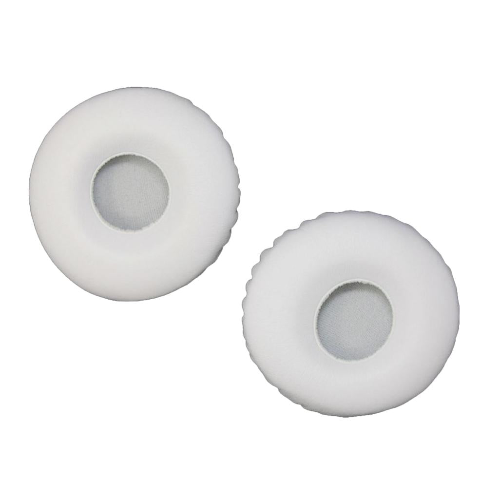 1Pair Ear Pads Cushions Soft Comfortable Earpads Replace for Beat Solo white