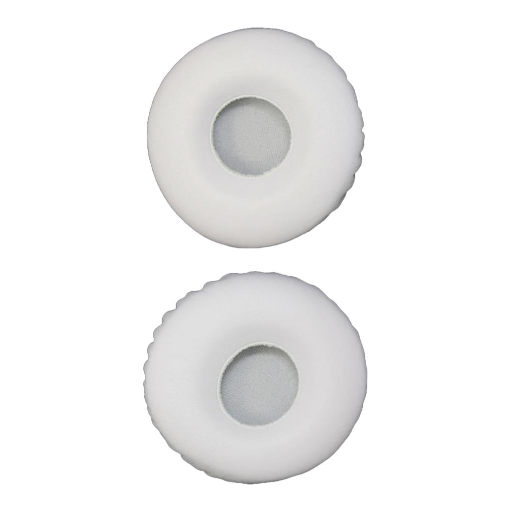 1Pair Ear Pads Cushions Soft Comfortable Earpads Replace for Beat Solo white