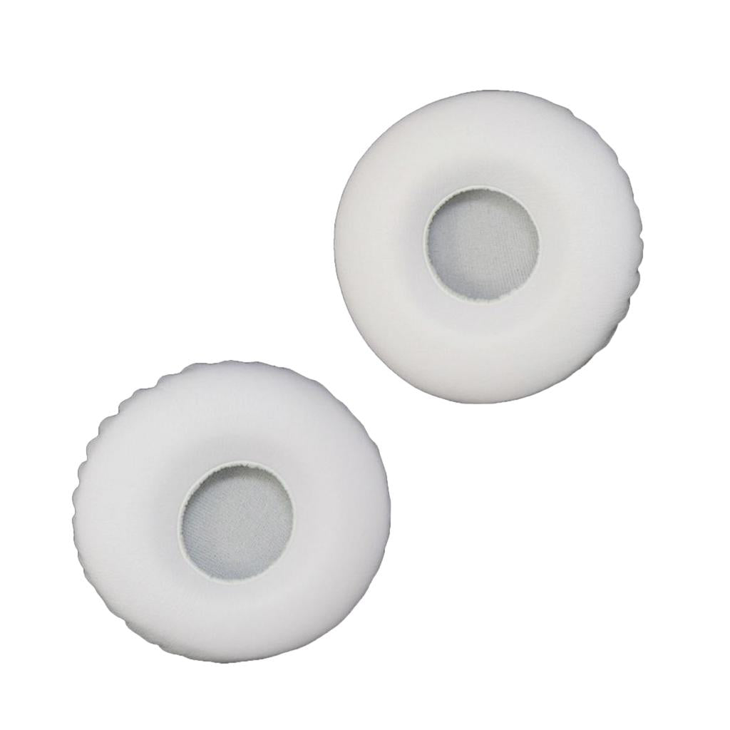 1Pair Ear Pads Cushions Soft Comfortable Earpads Replace for Beat Solo white