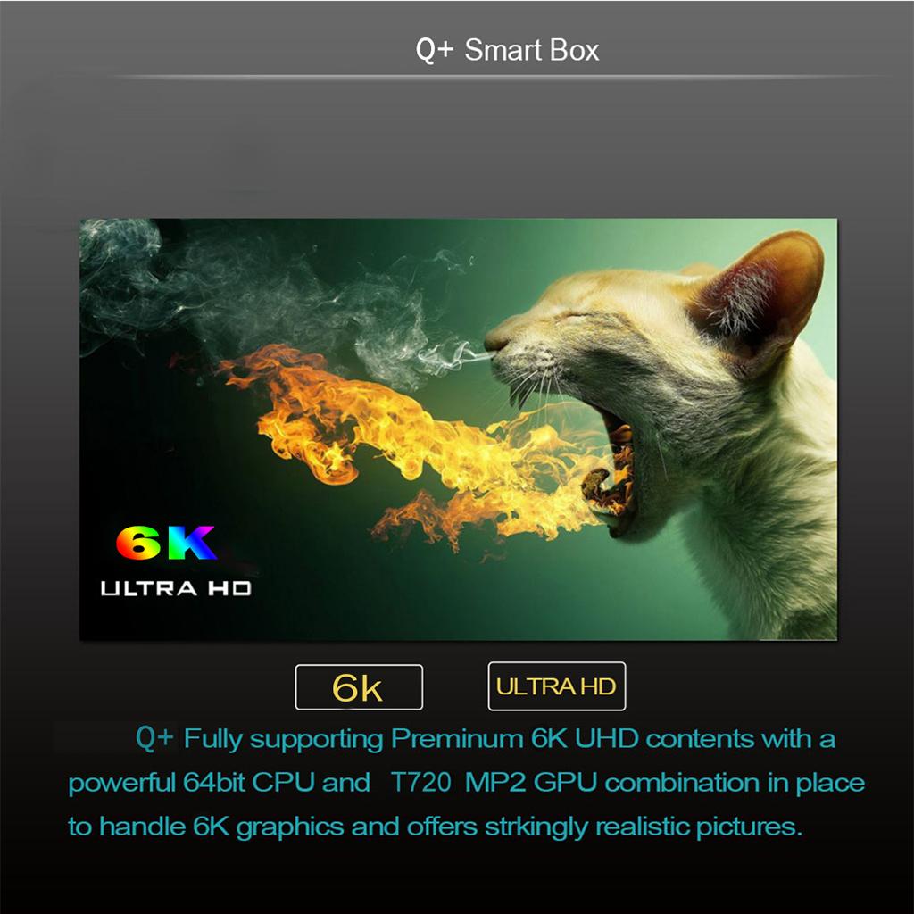 2019 Android 6.0 Smart TV Box Q-BOX Amlogic Quad Core 4GB+32GB WIFI UK