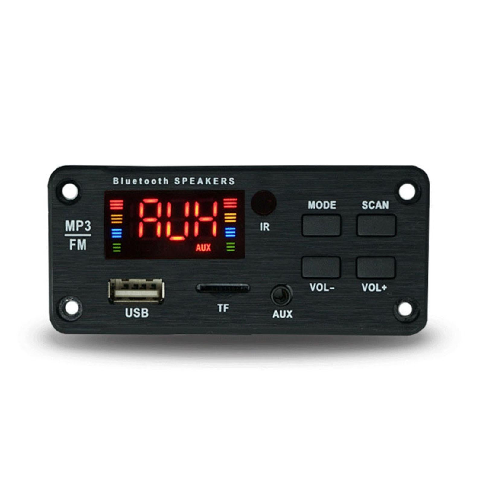 Wireless Bluetooth 7-18V MP3 WMA Decoder Board Audio Module USB TF Radio