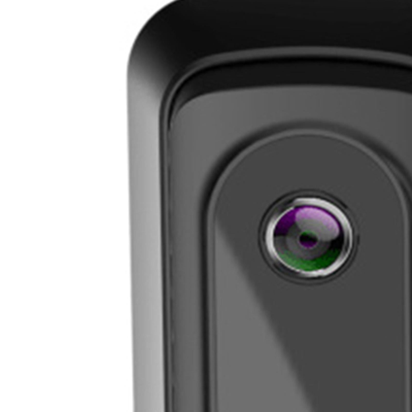720P HD Video Doorbell Camera Doorbell Outdoor Security Two Way Audio Black
