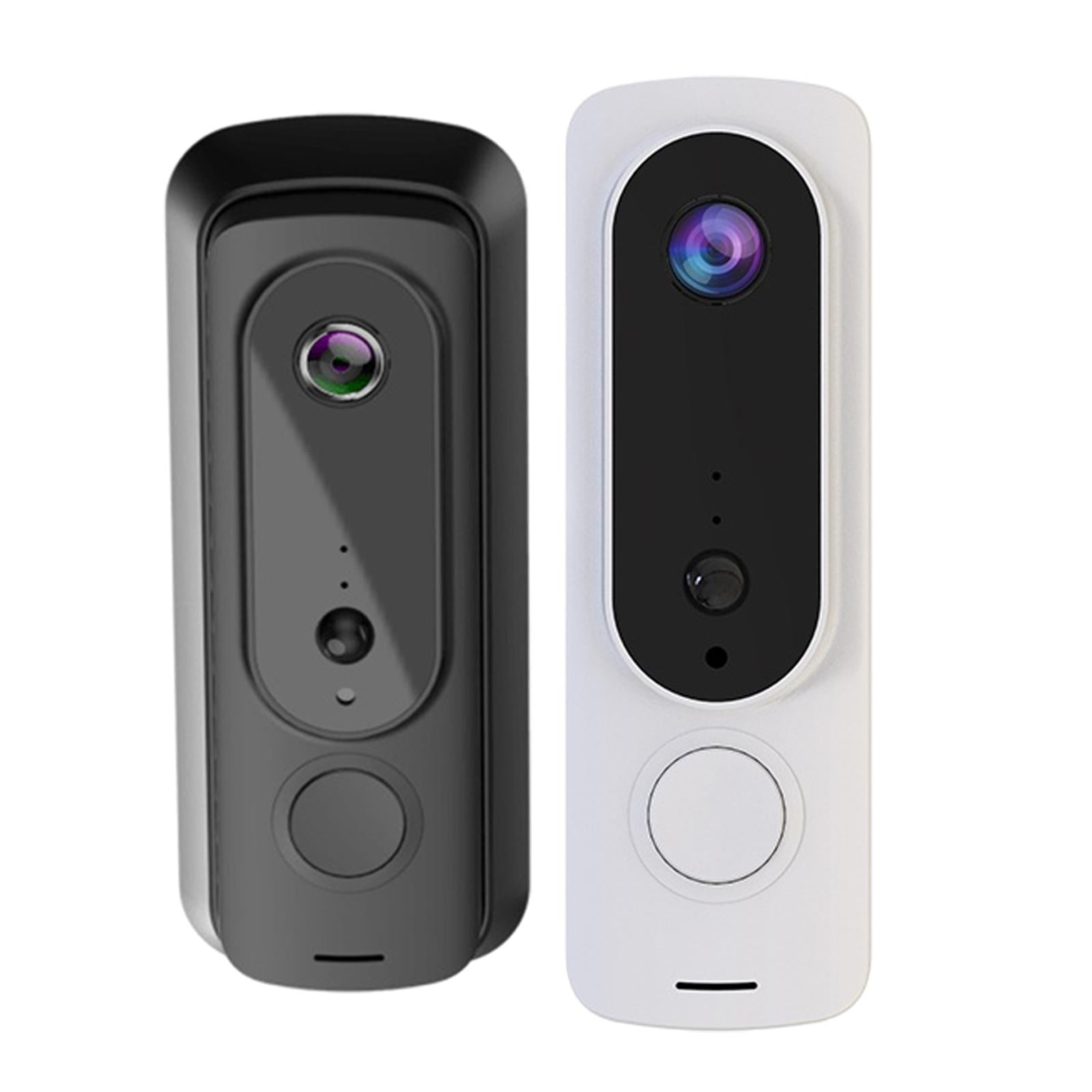 720P HD Video Doorbell Camera Doorbell Outdoor Security Two Way Audio Black