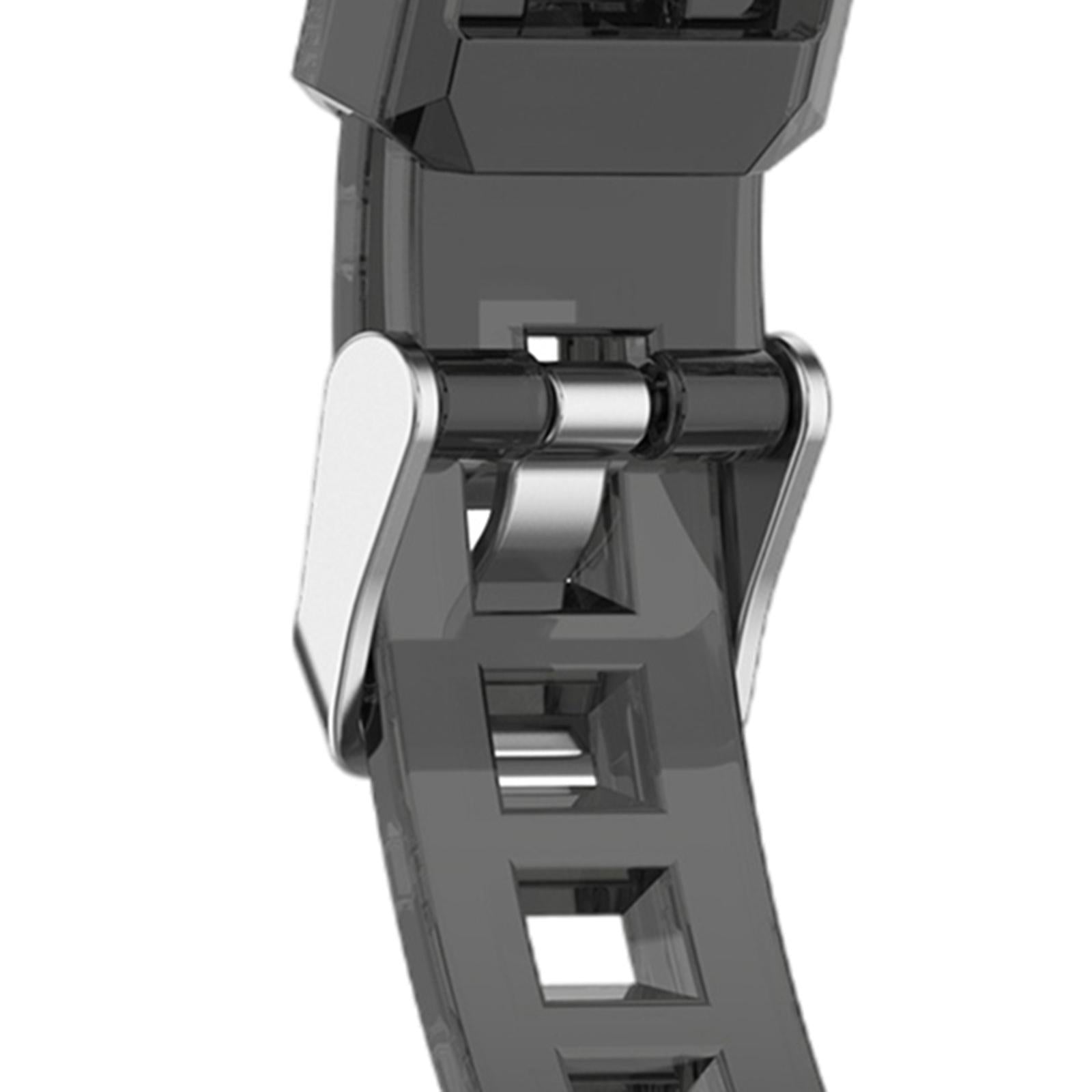 Silicone Strap Replacement Wristband Acdessories for Huawei Honor Band 6 Black