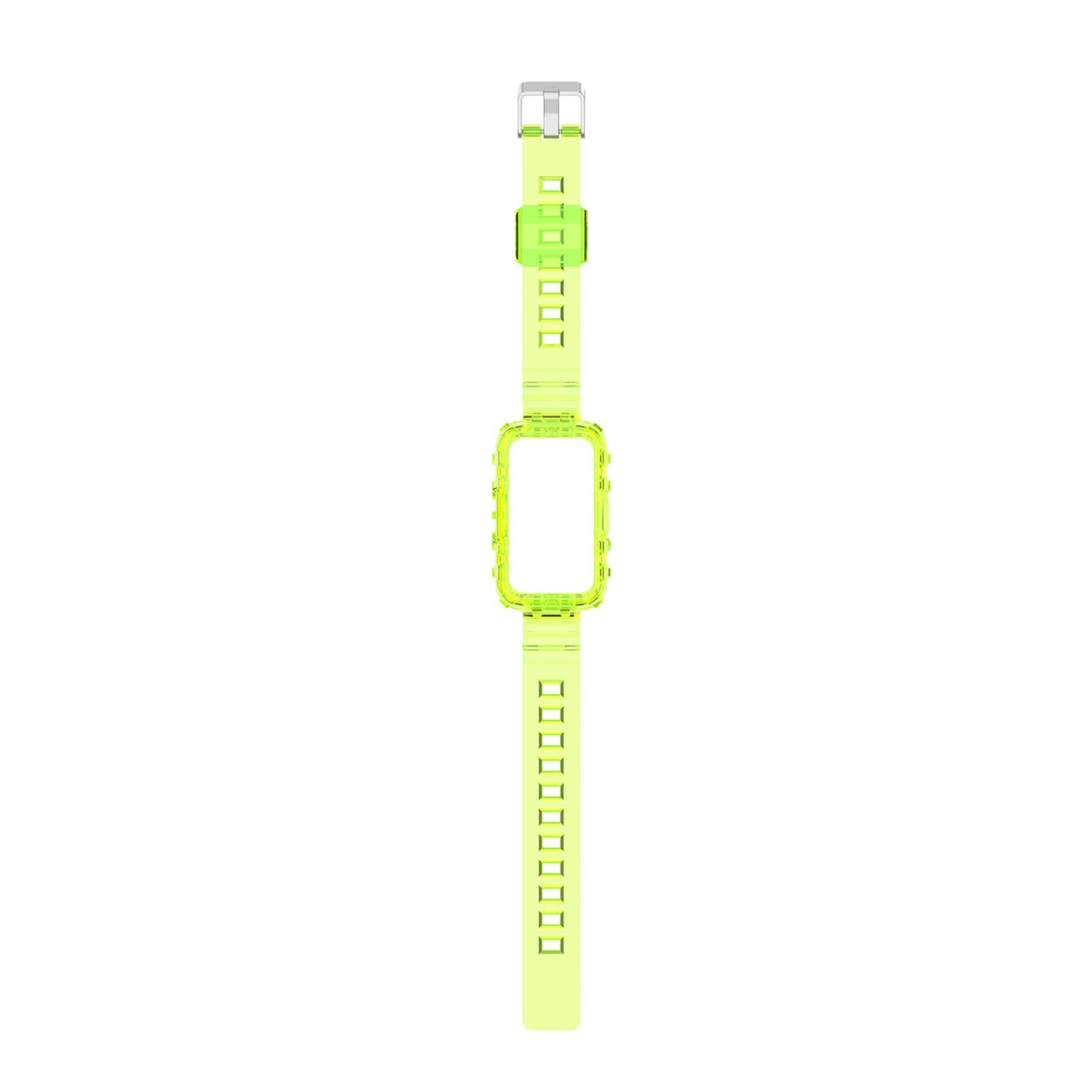 Silicone Strap Replacement Wristband Acdessories for Huawei Honor Band 6 Yellow