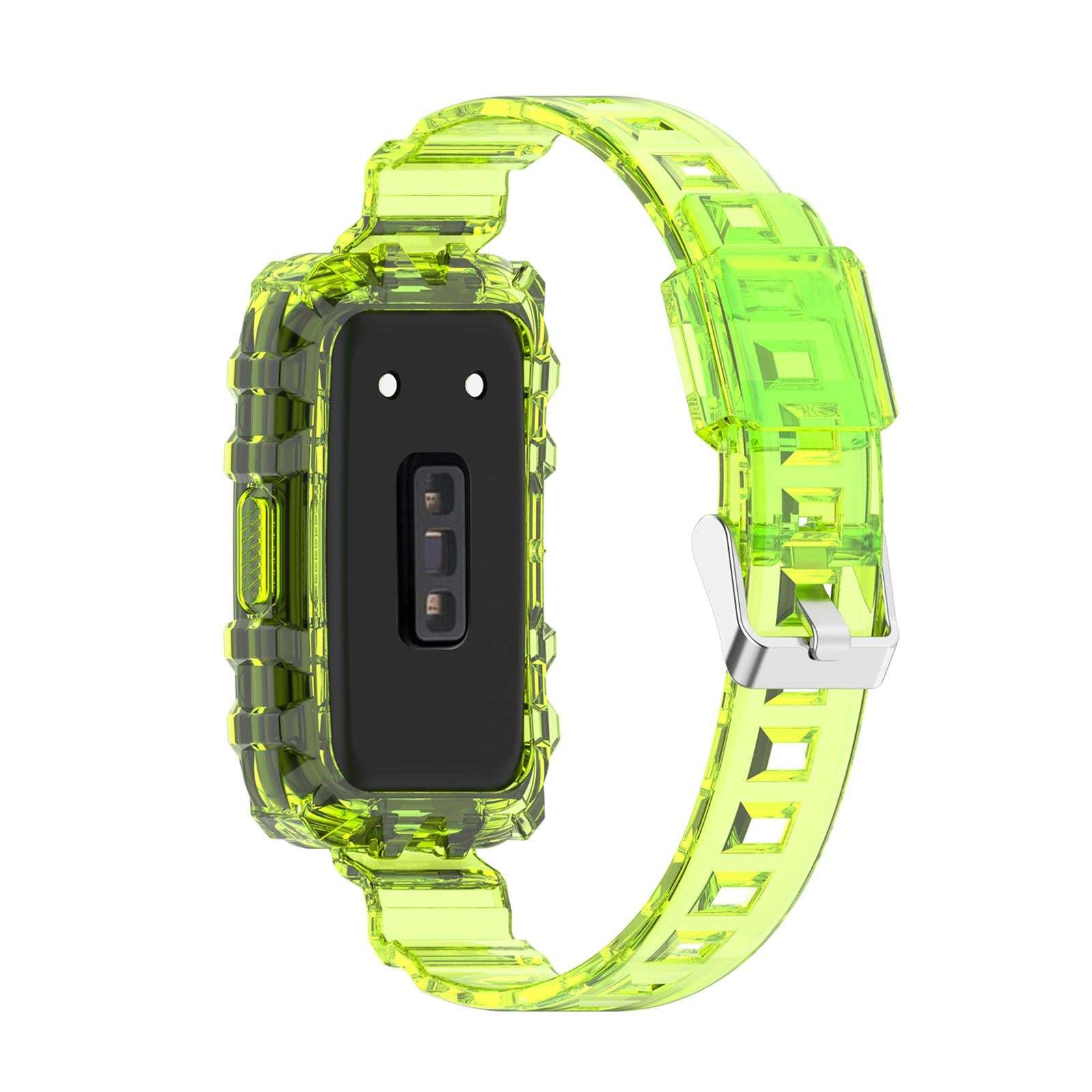 Silicone Strap Replacement Wristband Acdessories for Huawei Honor Band 6 Yellow