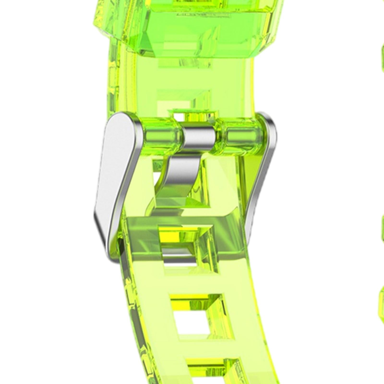 Silicone Strap Replacement Wristband Acdessories for Huawei Honor Band 6 Yellow