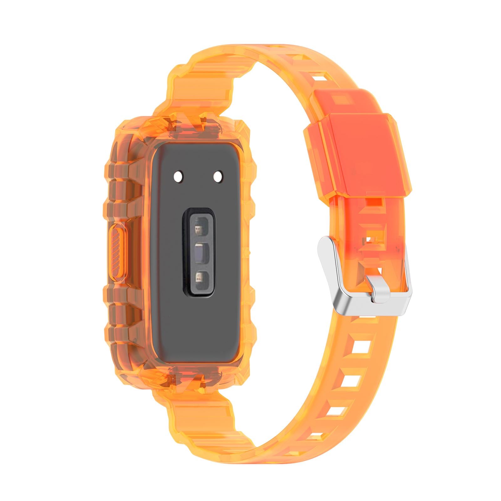 Silicone Strap Replacement Wristband Acdessories for Huawei Honor Band 6 Orange