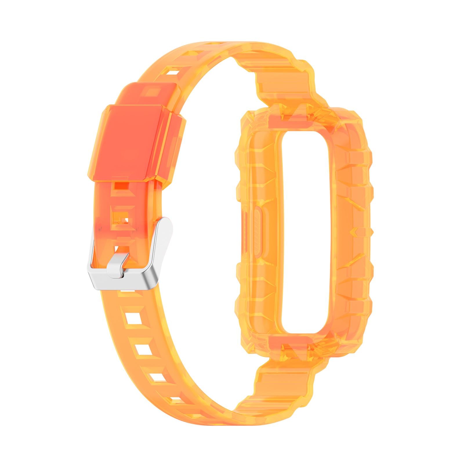 Silicone Strap Replacement Wristband Acdessories for Huawei Honor Band 6 Orange