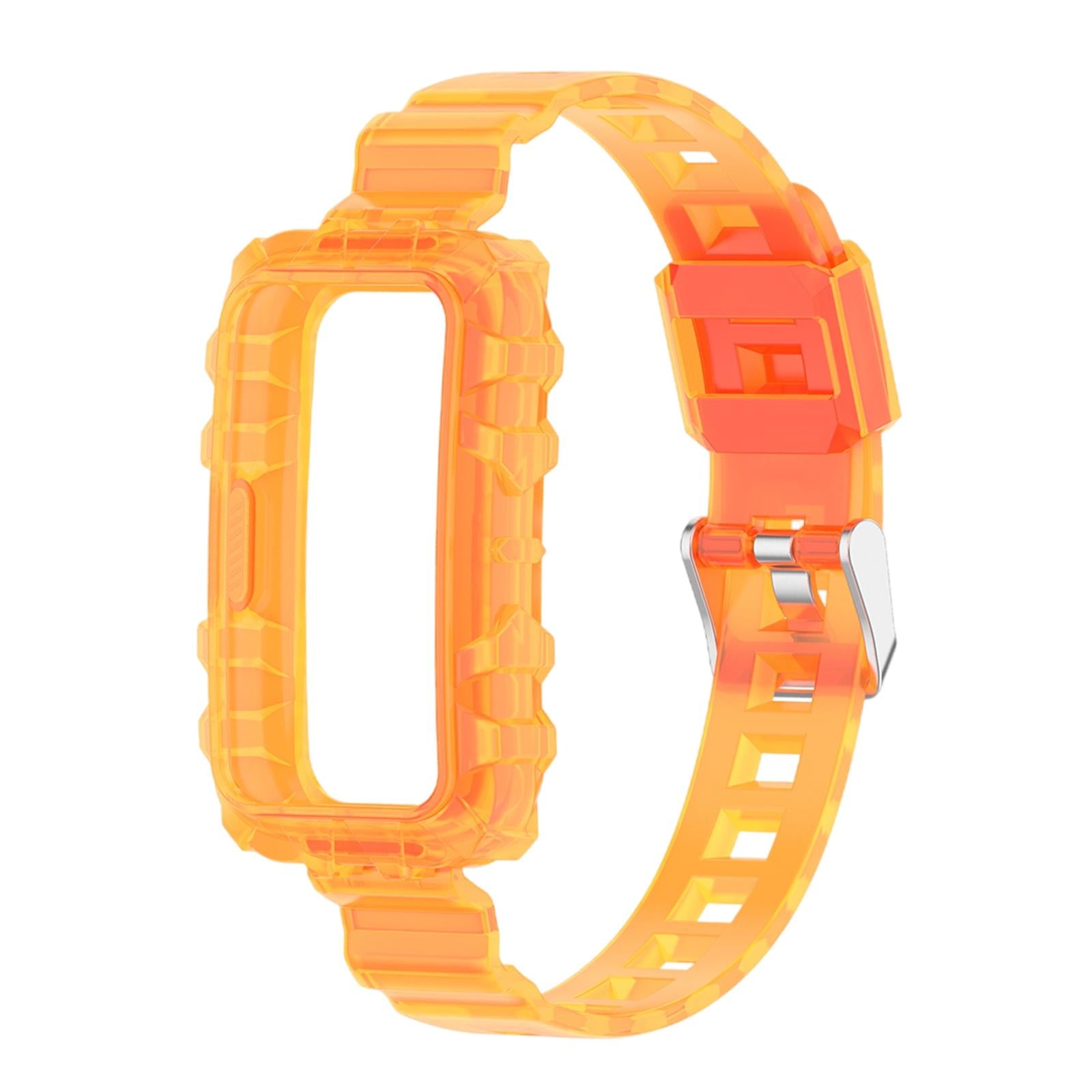 Silicone Strap Replacement Wristband Acdessories for Huawei Honor Band 6 Orange