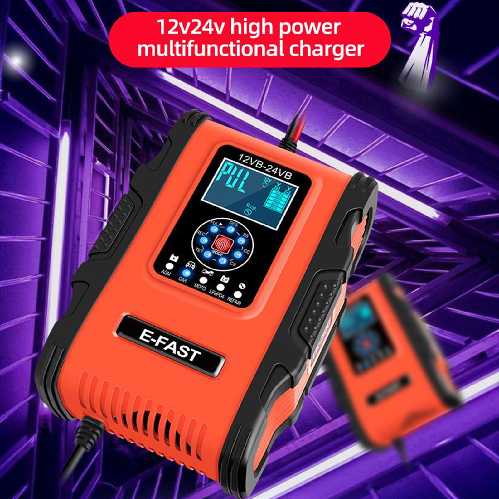 Car Batteries Charger Automatic Charge Charging Lead Acid Batteries Battery