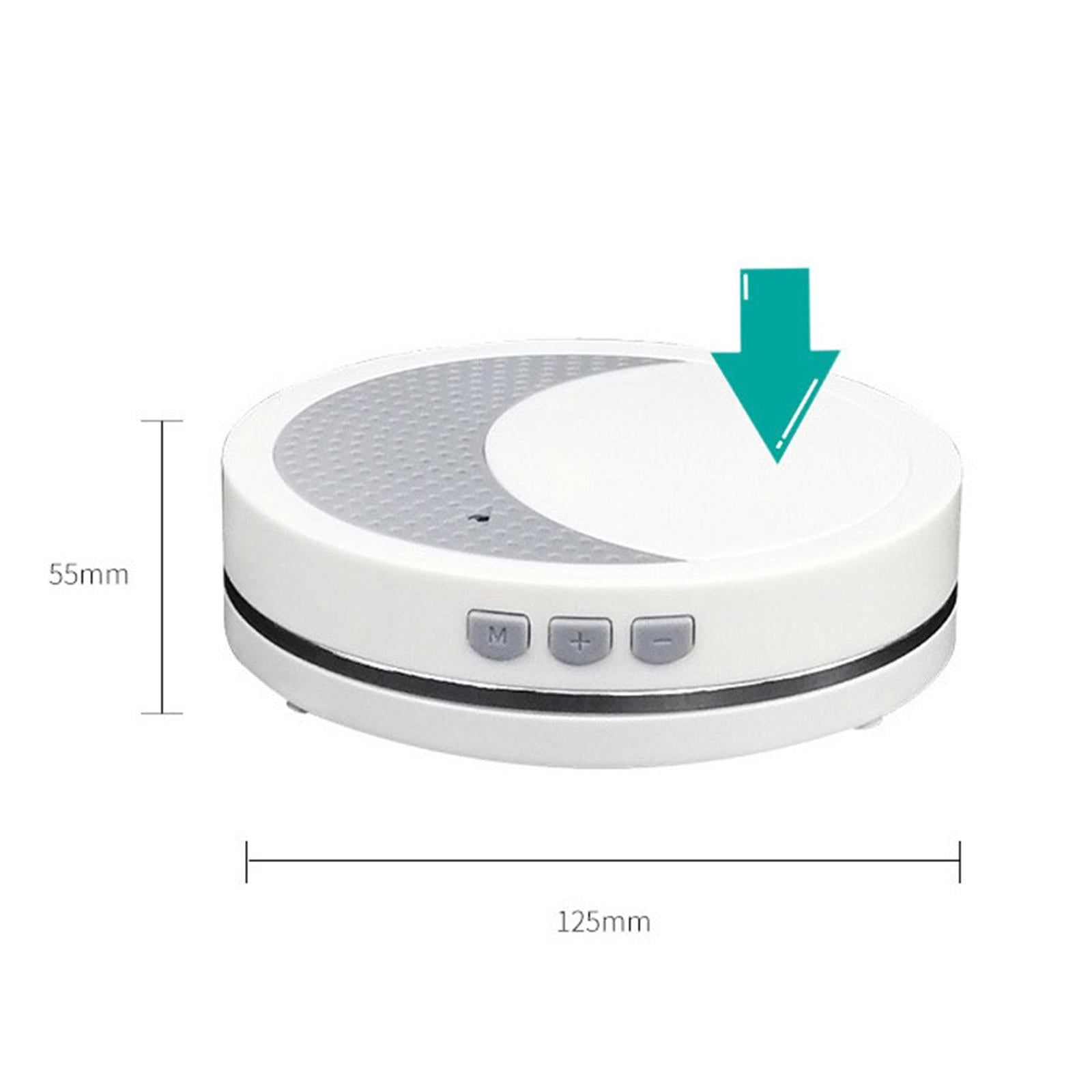 Sleep Therapy White Noise Sound Machine 2 Sounds for Travel Home Kids Adults