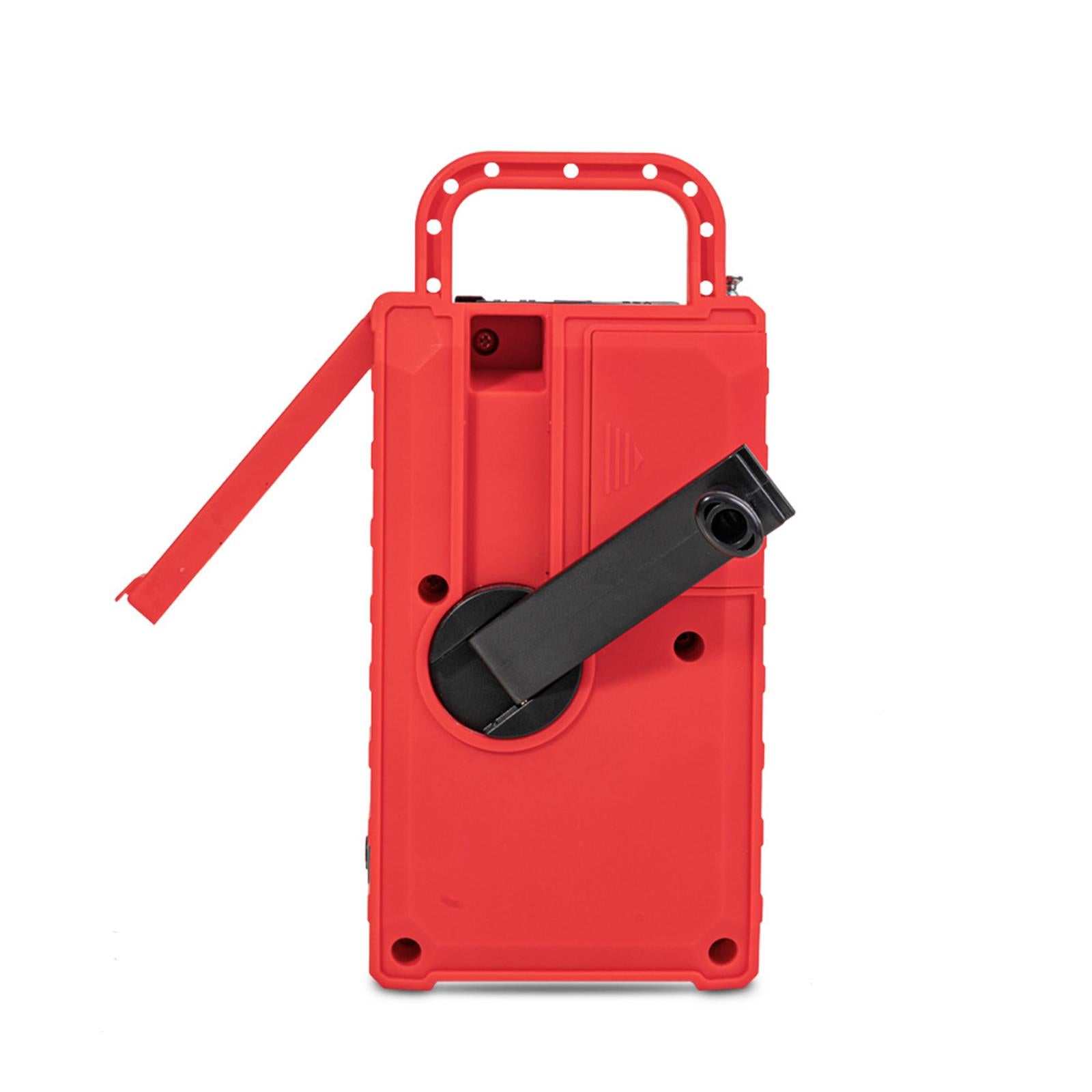 Emergency Weather Radio Solar Hand Crank AM FM NOAA Radios 5000mAh Charger