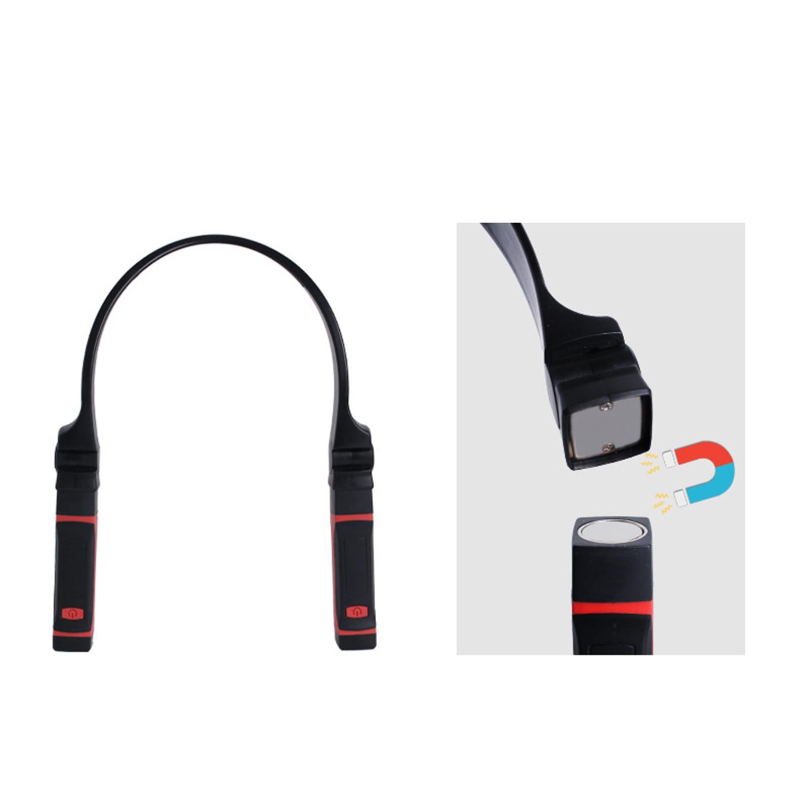 LED Neck Book Light Hands-Free for Reading in Bed Camping Battery Powered