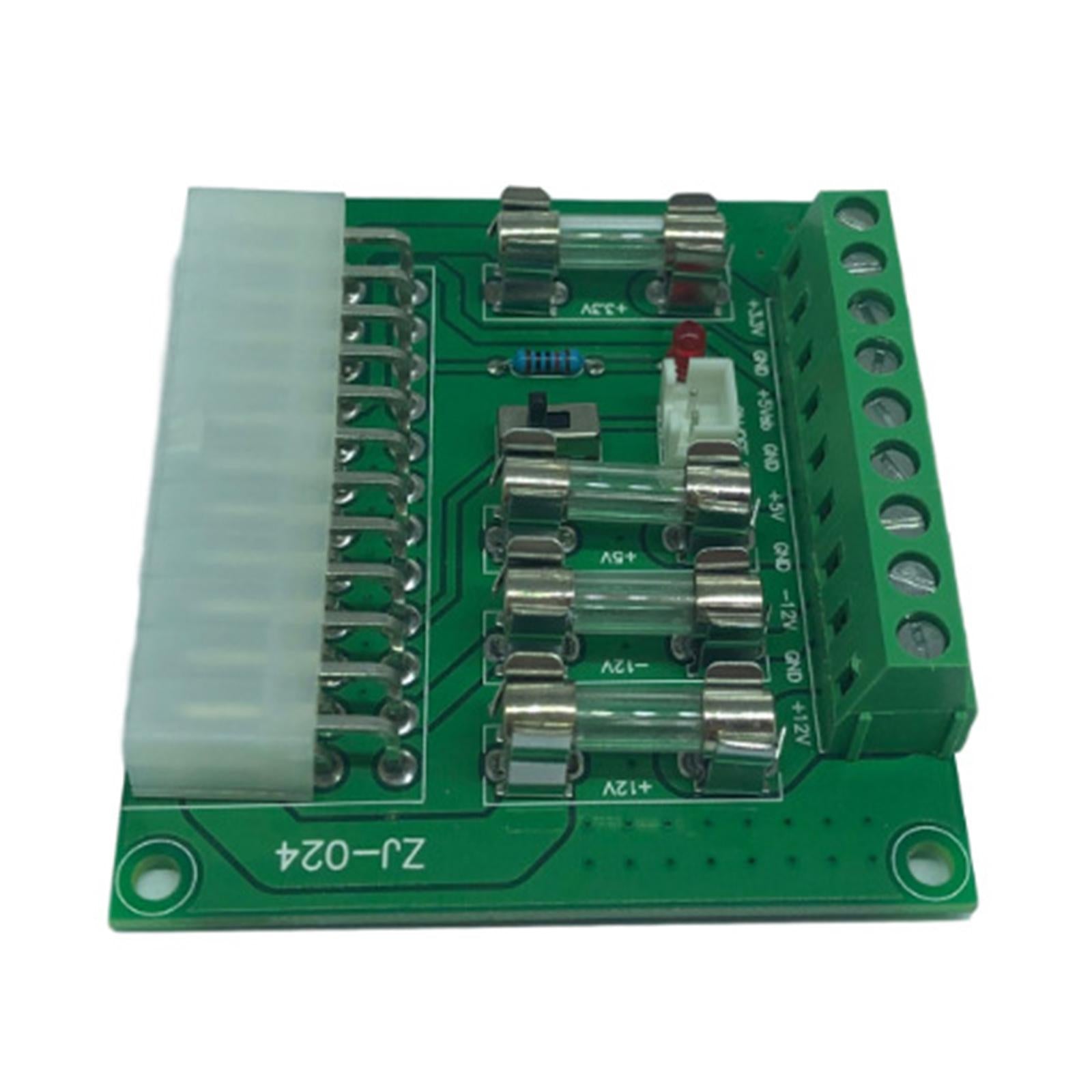 ZJ012 Desktop ATX Power Adapter Board Power Outlet Wiring Module Boards