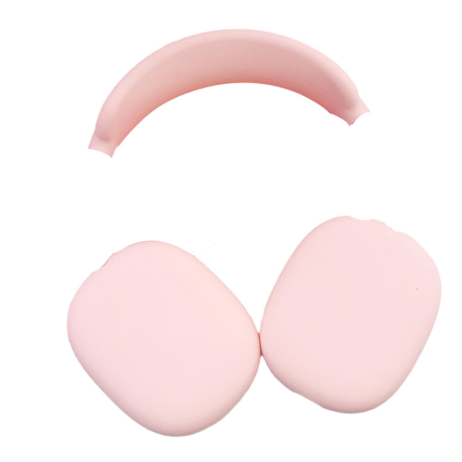 Silicone Case Ear Cups Cover for Airpods Max Headset Accessories Pink