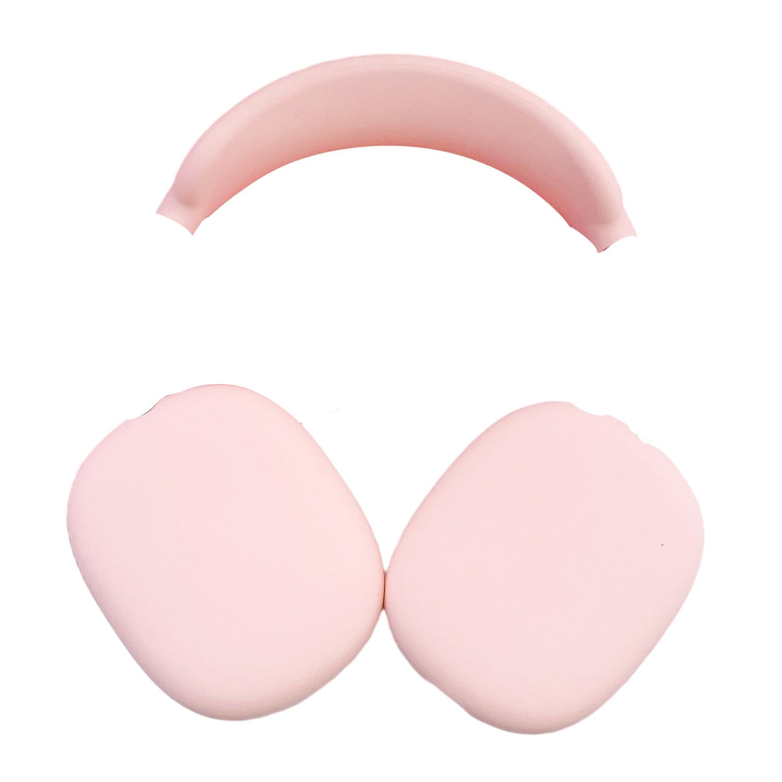 Silicone Case Ear Cups Cover for Airpods Max Headset Accessories Pink