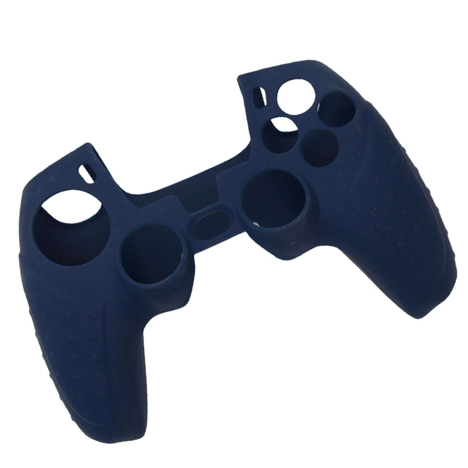 Non-slip Silicone Protective Case Cover for PS5 Controller Dark Blue