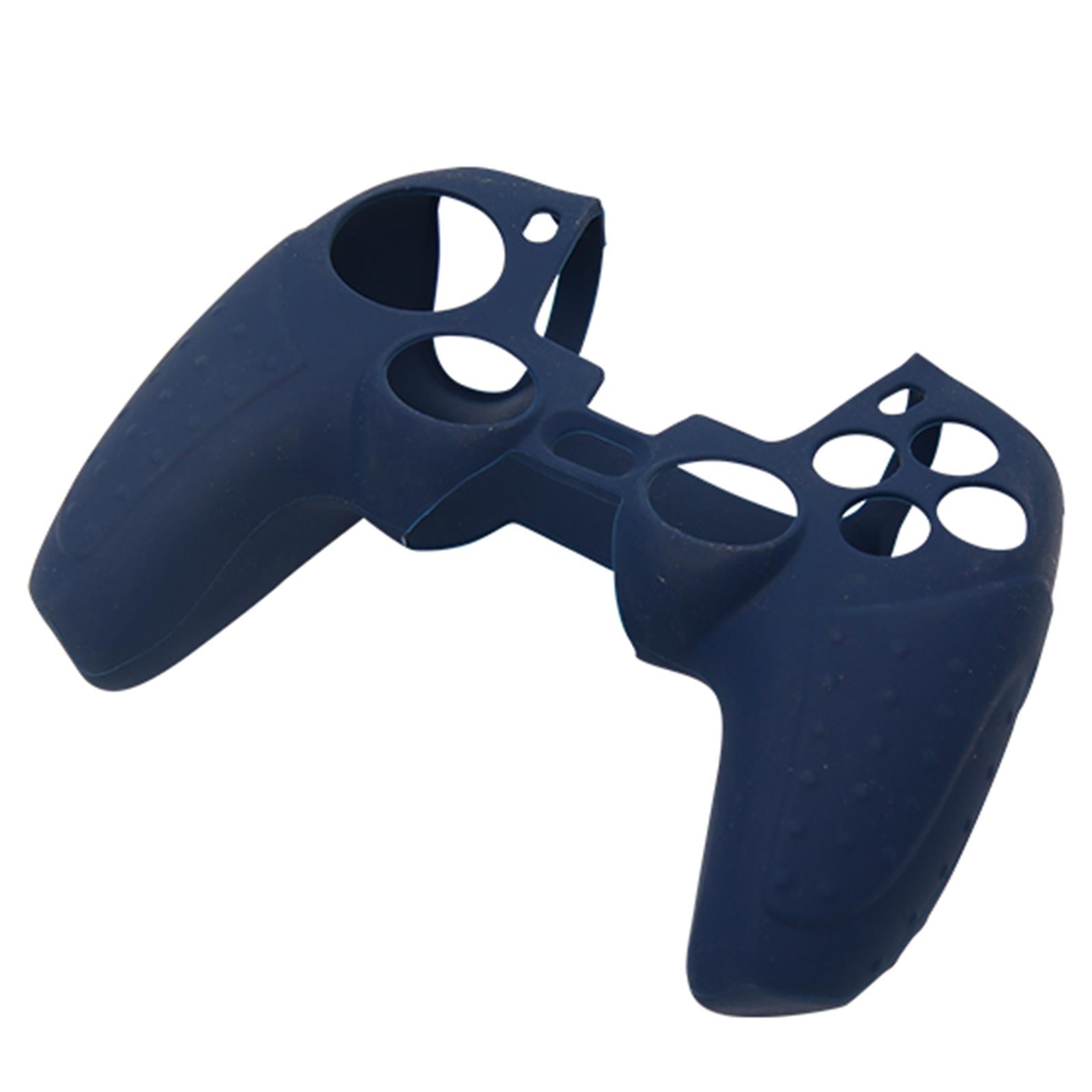 Non-slip Silicone Protective Case Cover for PS5 Controller Dark Blue