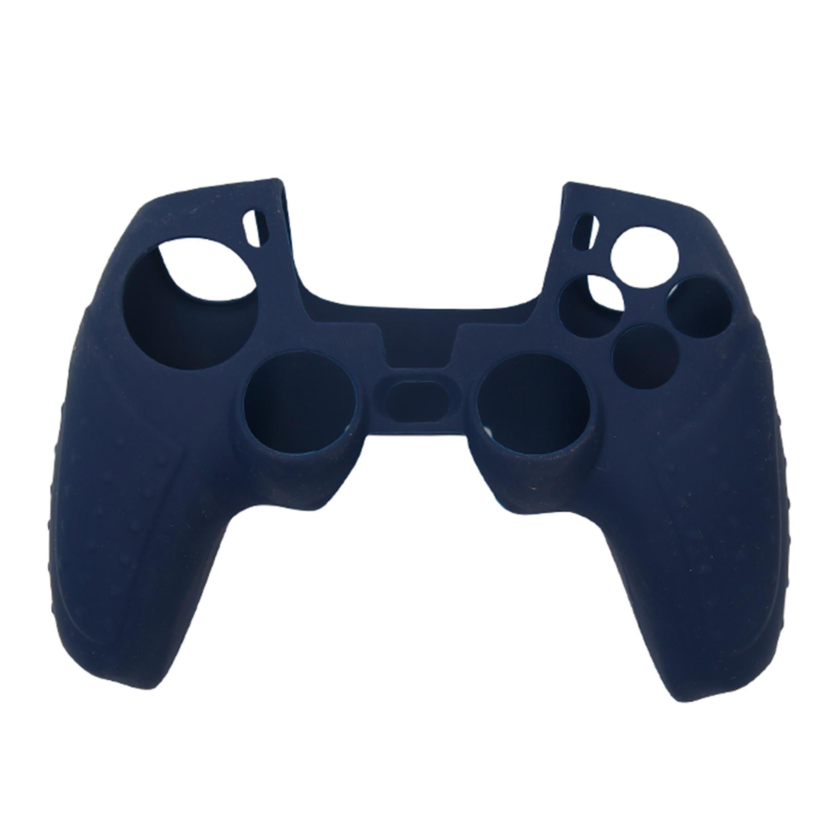Non-slip Silicone Protective Case Cover for PS5 Controller Dark Blue