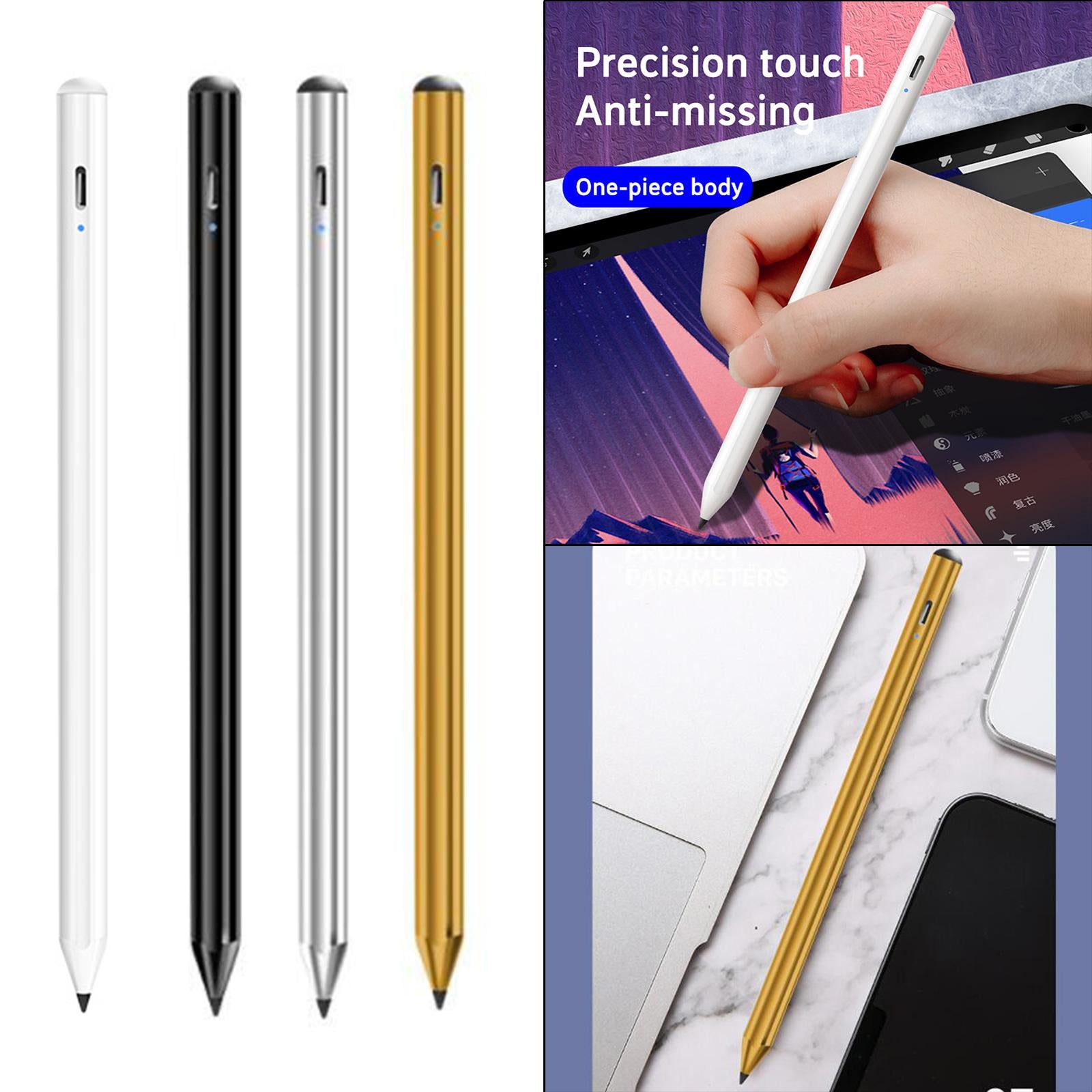 Stylus Pen for iPad 2018-2021 Models Stylus Pencil for Pro12.9 inches Black